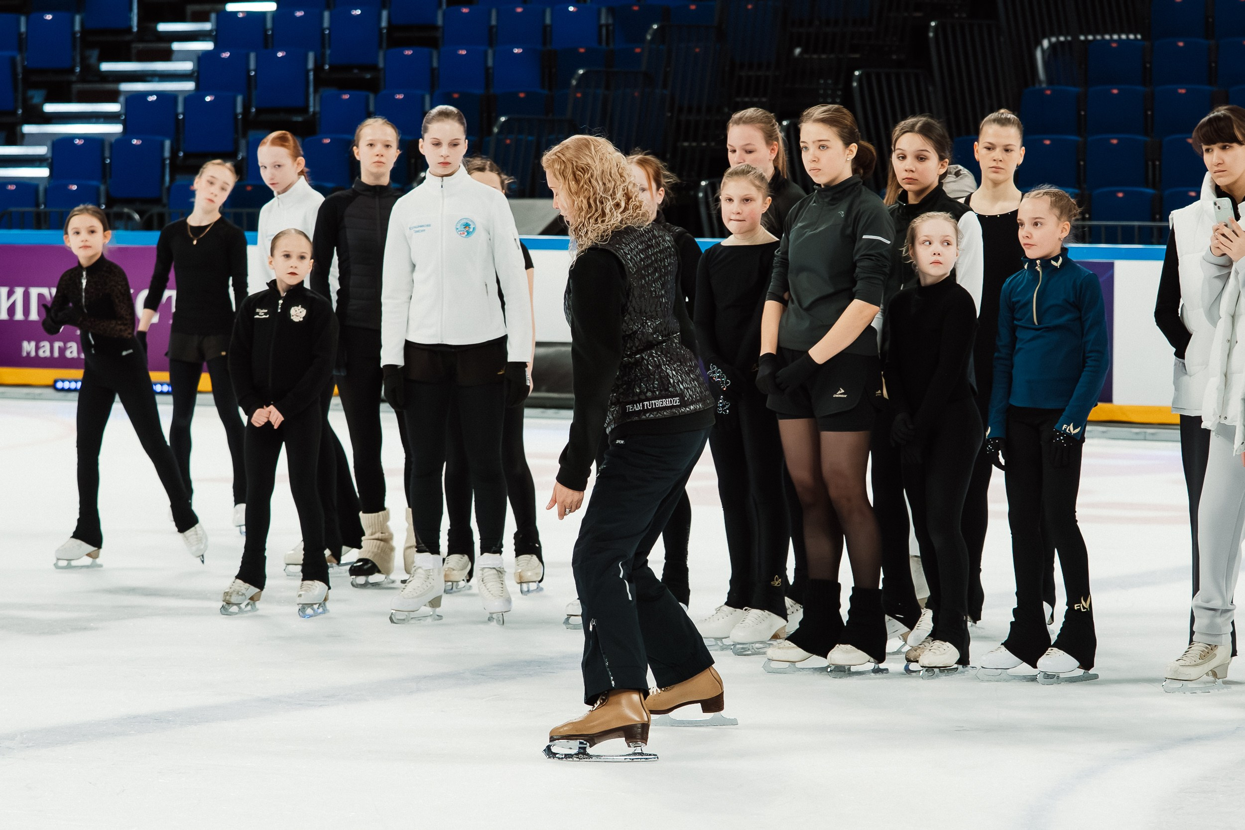 Мастер-класс Этери Тутберидзе в Новосибирске. Воробьева Ксения — Спортивный и танцевальный фотограф Новосибирск