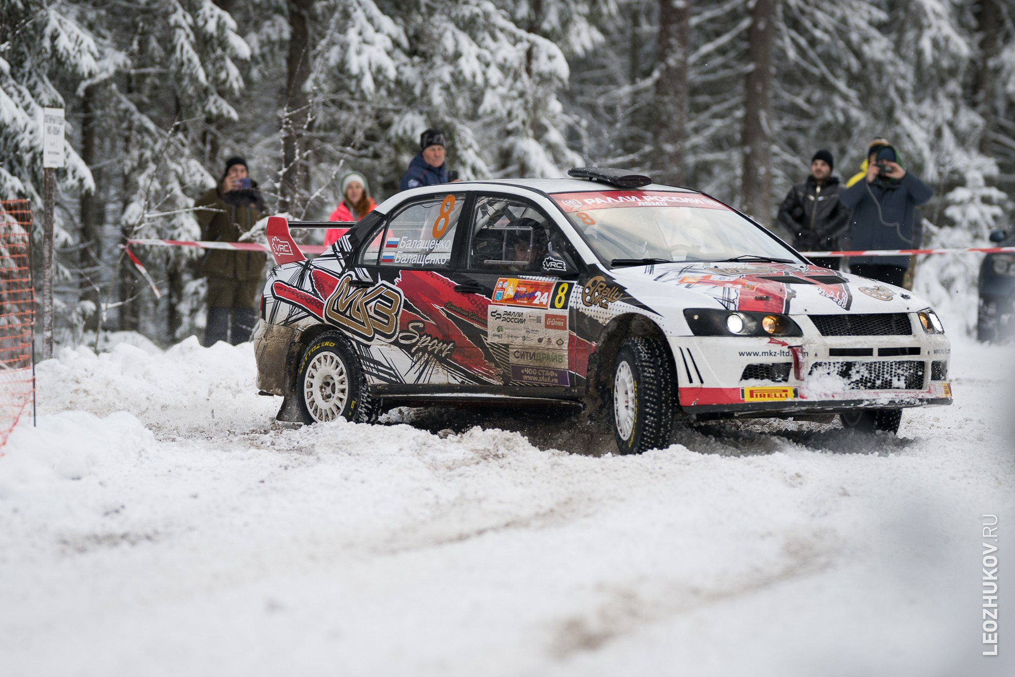 Rally Vyborg 2024. Sports photographer Leonid Zhukov