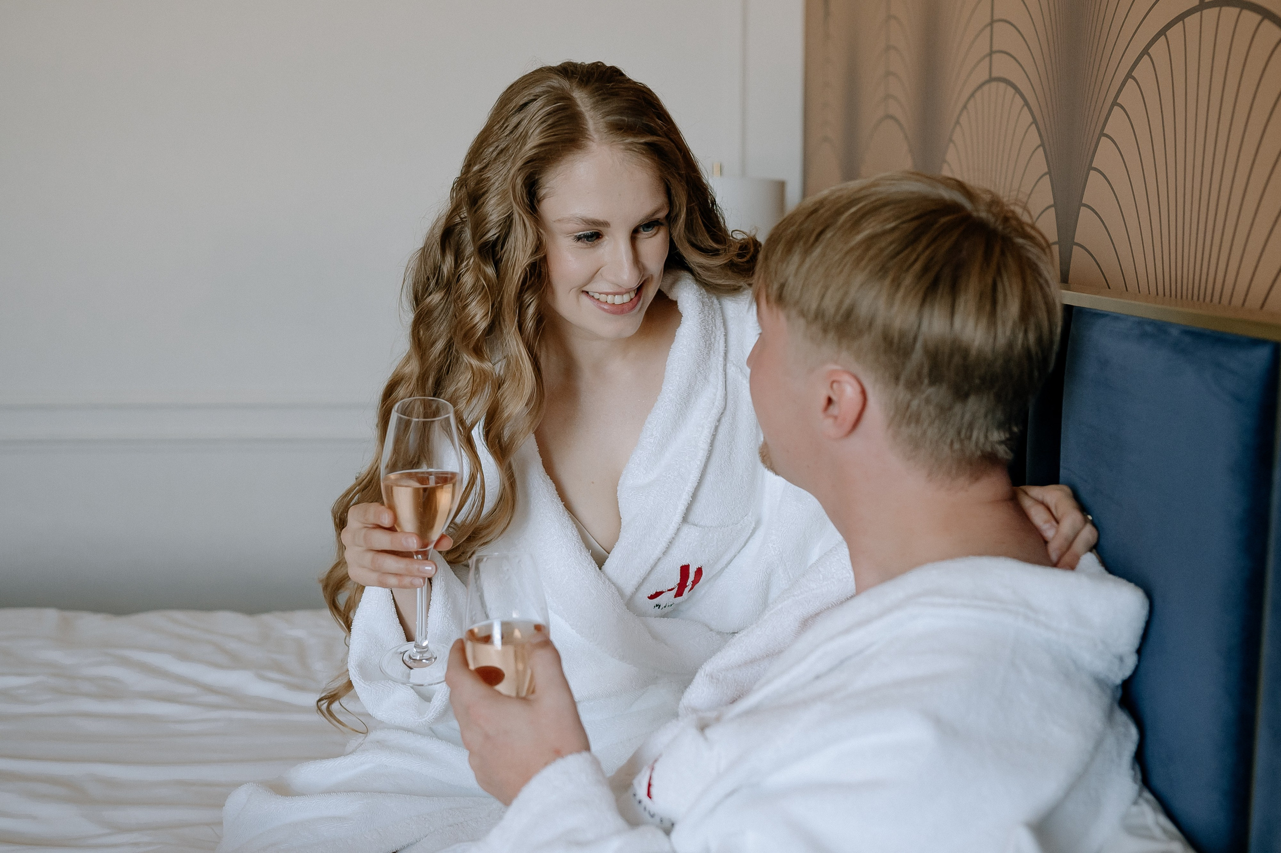 Свадебное утро и фотосессия в отеле Marriott Imperial Plaza. Свадебный фотограф Москва — Сергей и Татьяна