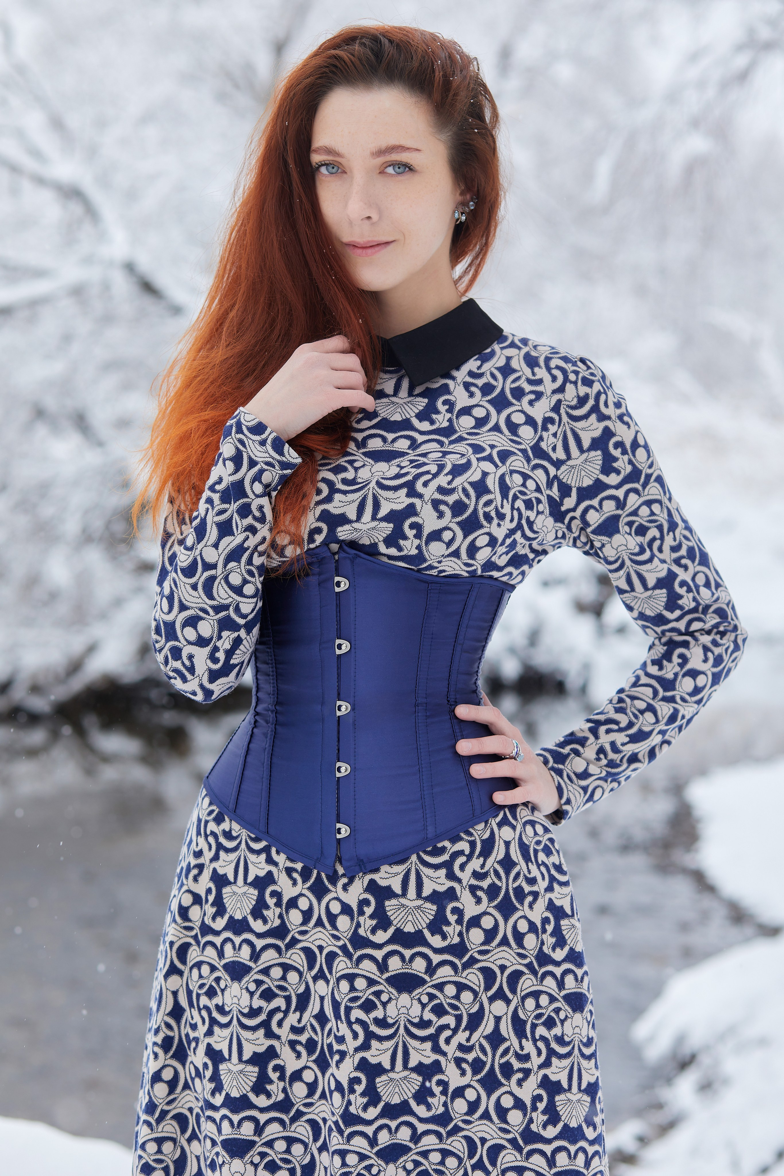 Зимняя фотосессия в лесу в Находке