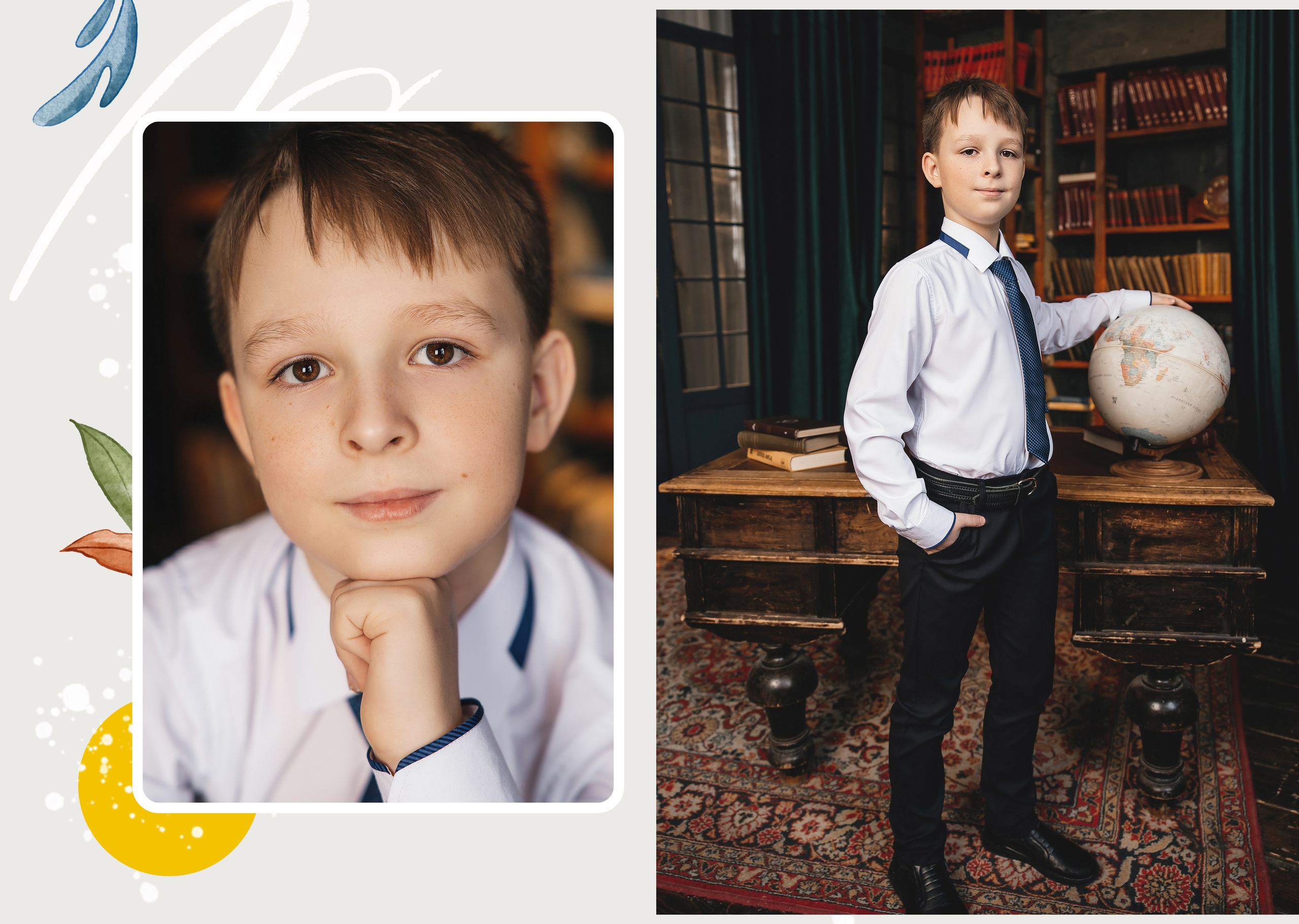 Выпускной альбом для школьников. Семейный и детский фотограф в Краснодаре Ксения Новикова