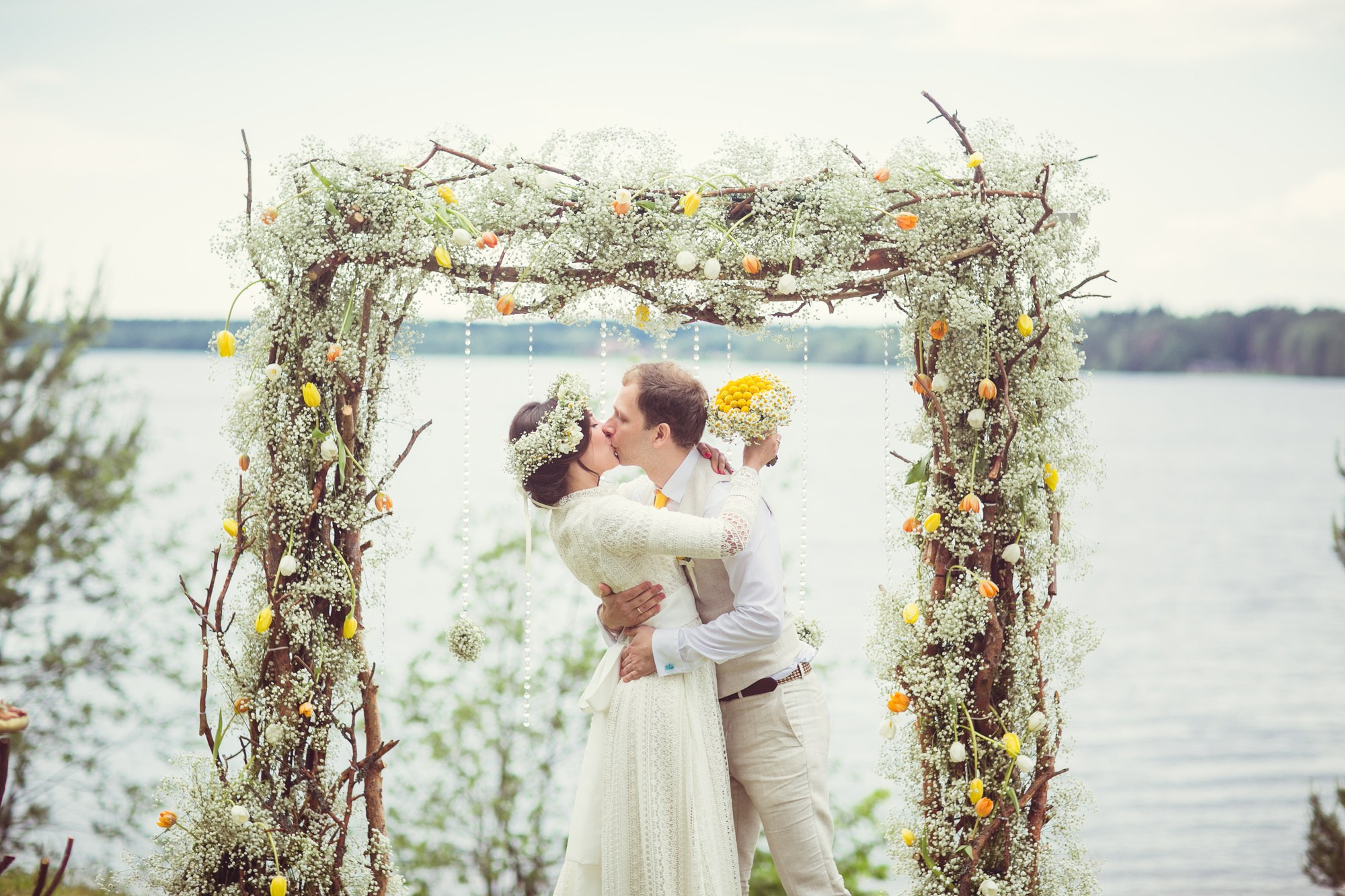 Свадьба в стиле «Рустик». Семейный, портретный и свадебный фотограф в Санкт-Петербурге и Москве