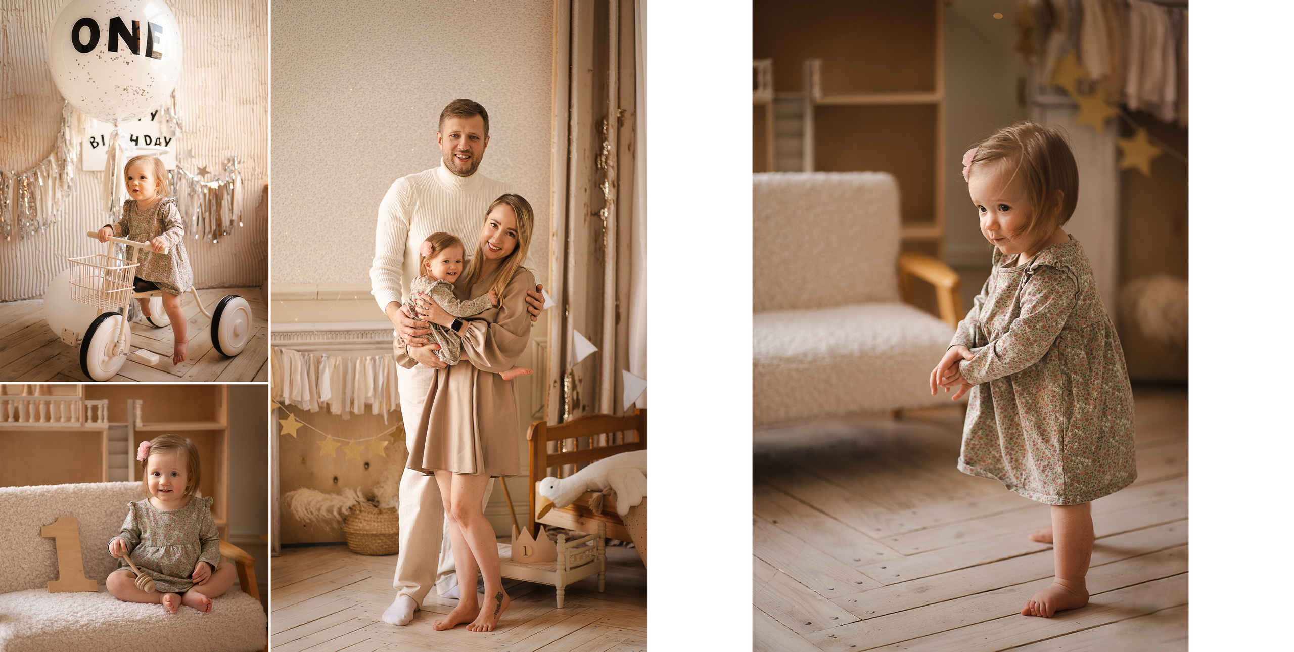 Проект «Мой первый годик». Семейный и детский фотограф в Москве Елена Ильченко