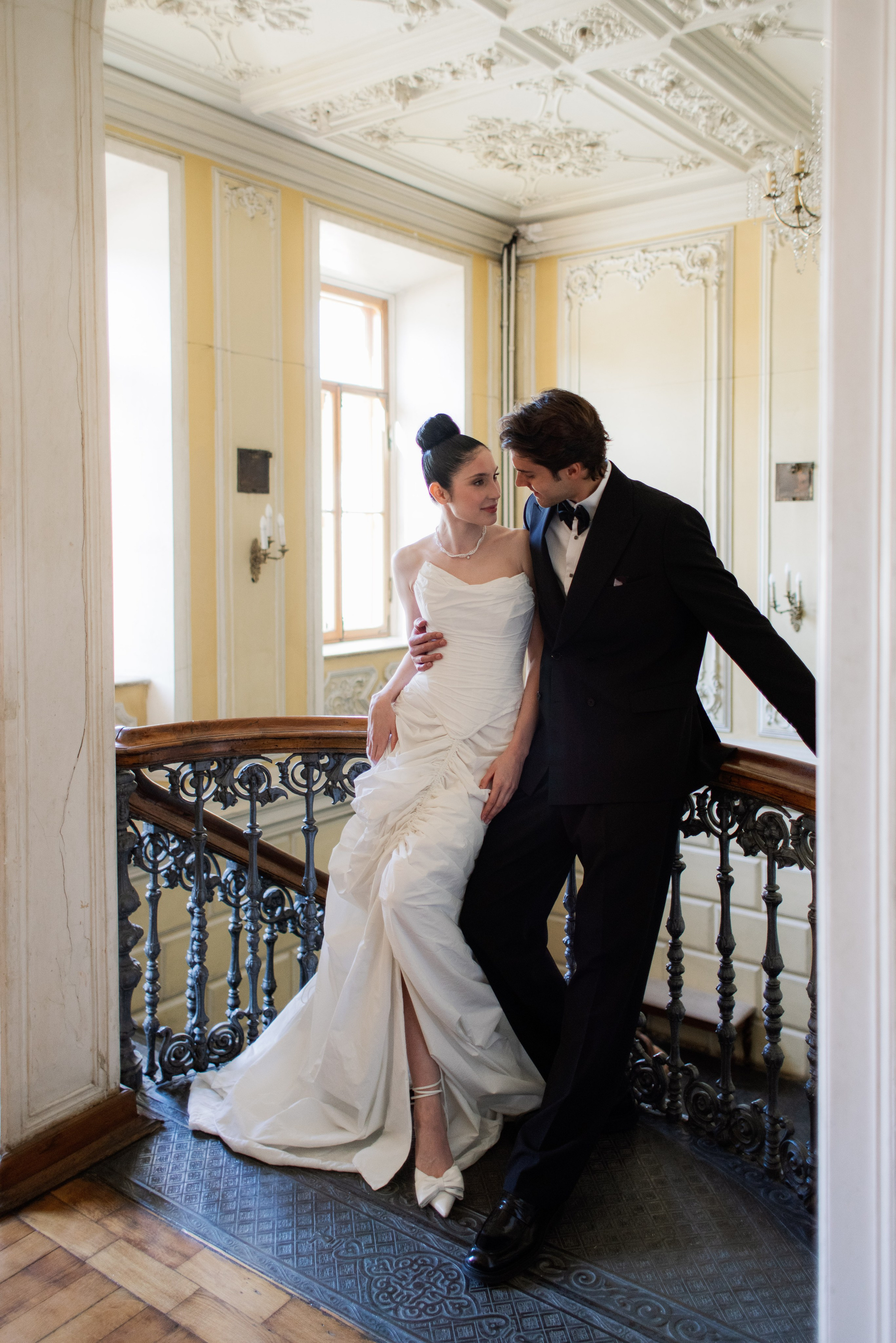 Свадебная церемония, фотосессия в библиотека-читальни А.С. Пушкина