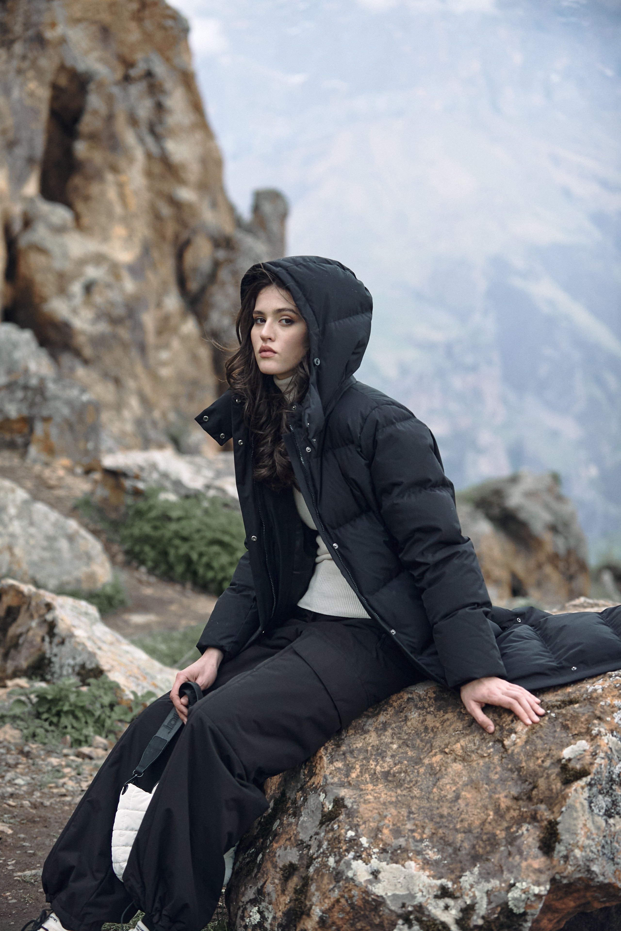 Съемка для бренда одежды в горах. Фотограф Продюсер в горах КБР / Москва Нальчик Горы