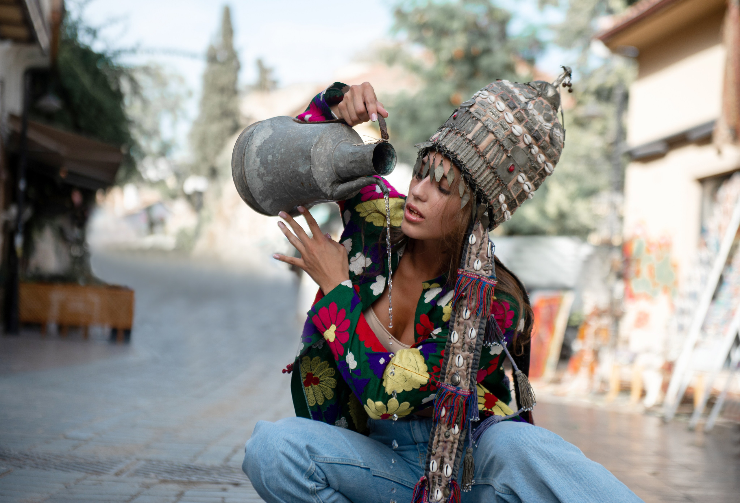 Индивидуальная фотосессия в старом городе Калеичи Анталия. Профессиональный фотограф в Турции Анталии Кемере Сиде Белеке Алании