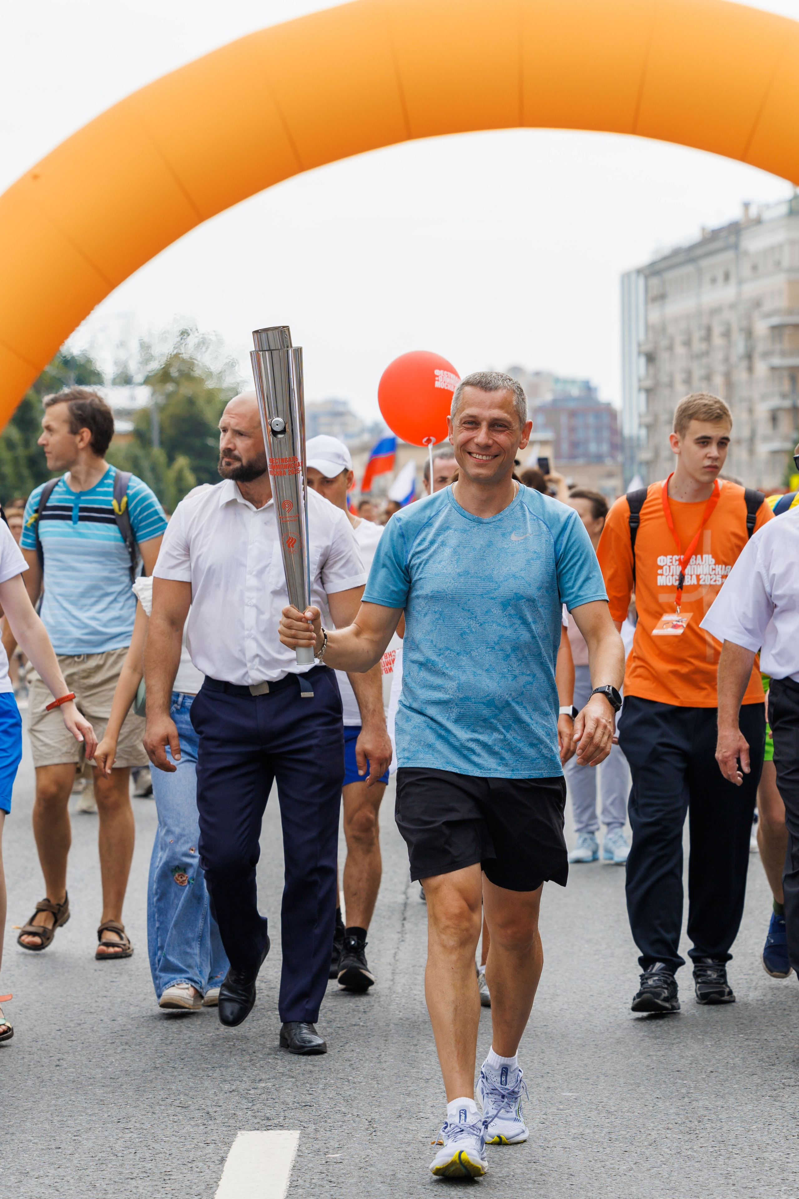 Юрий Борзаковский на фестивале Олимпийская Москва 2025