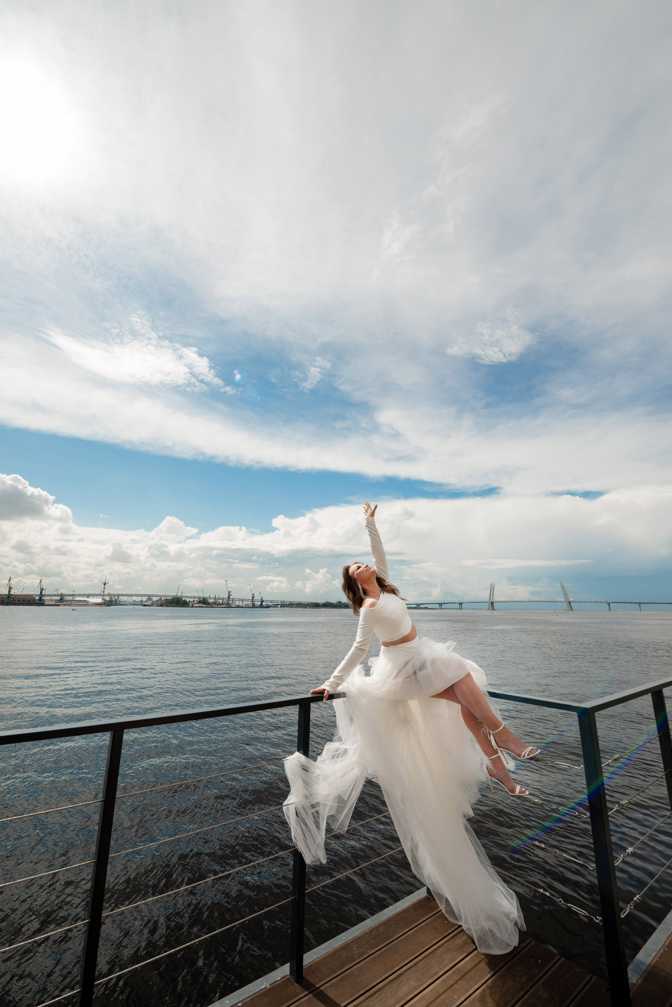 Экстравагантная свадебная фотосессия Светланы и Славы по нетрадиционным и оригинальным местам для свадебной прогулки в Санкт-Петербурге. Портретный, семейный и свадебный фотограф в Санкт-Петербурге и в Пушкине Ширяев Денис