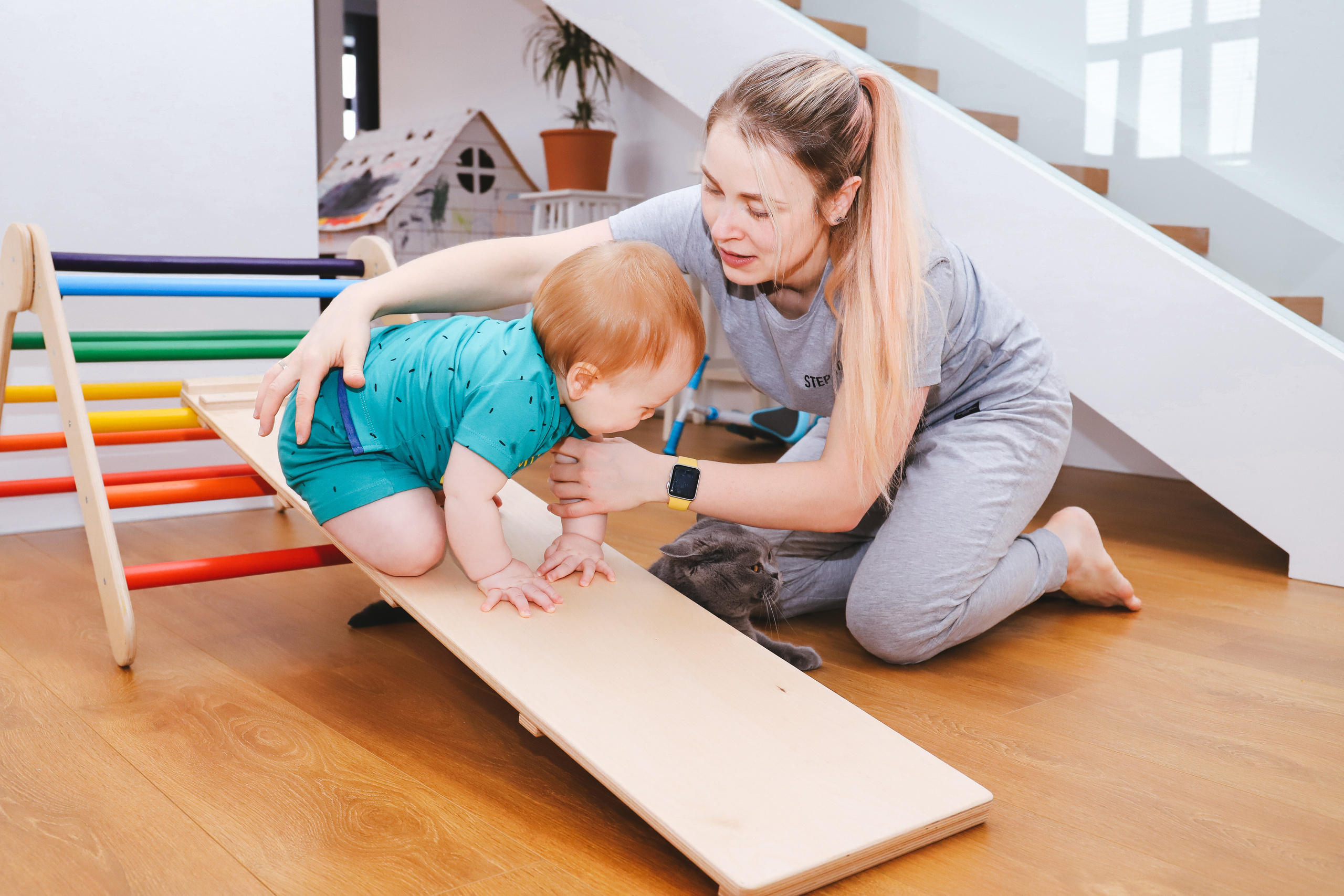 Домашняя фотосъемка Сергея, Елены и их прекрасных детей. Фотограф в Санкт-Петербурге Наталья Брилькова