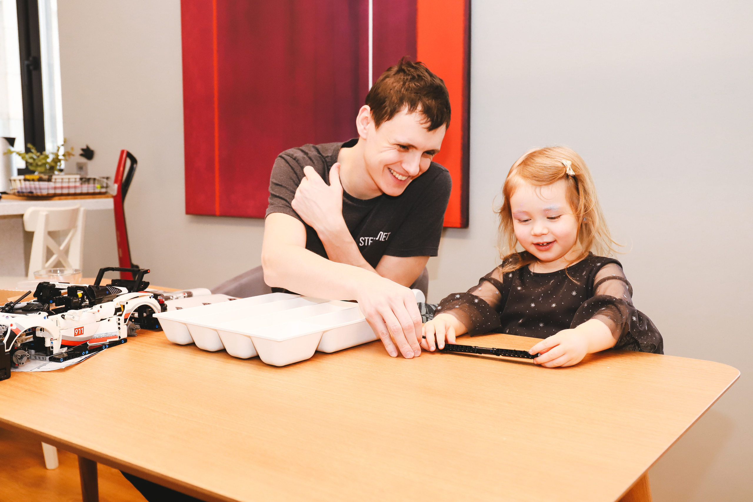 Домашняя фотосъемка Сергея, Елены и их прекрасных детей. Фотограф в Санкт-Петербурге Наталья Брилькова