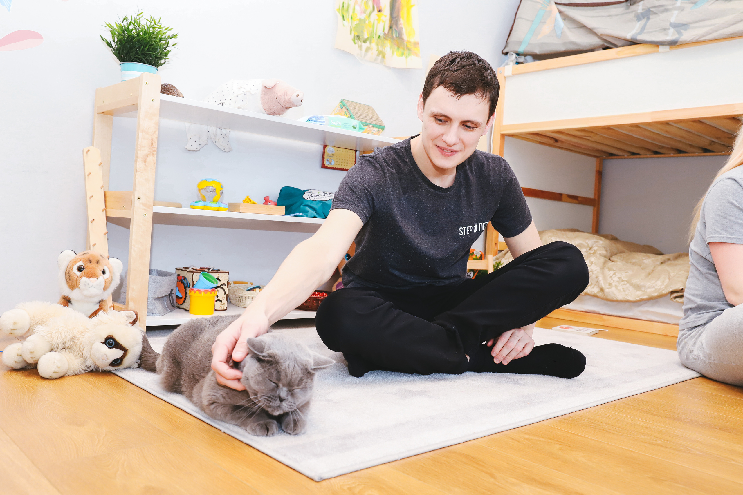 Домашняя фотосъемка Сергея, Елены и их прекрасных детей. Фотограф в Санкт-Петербурге Наталья Брилькова