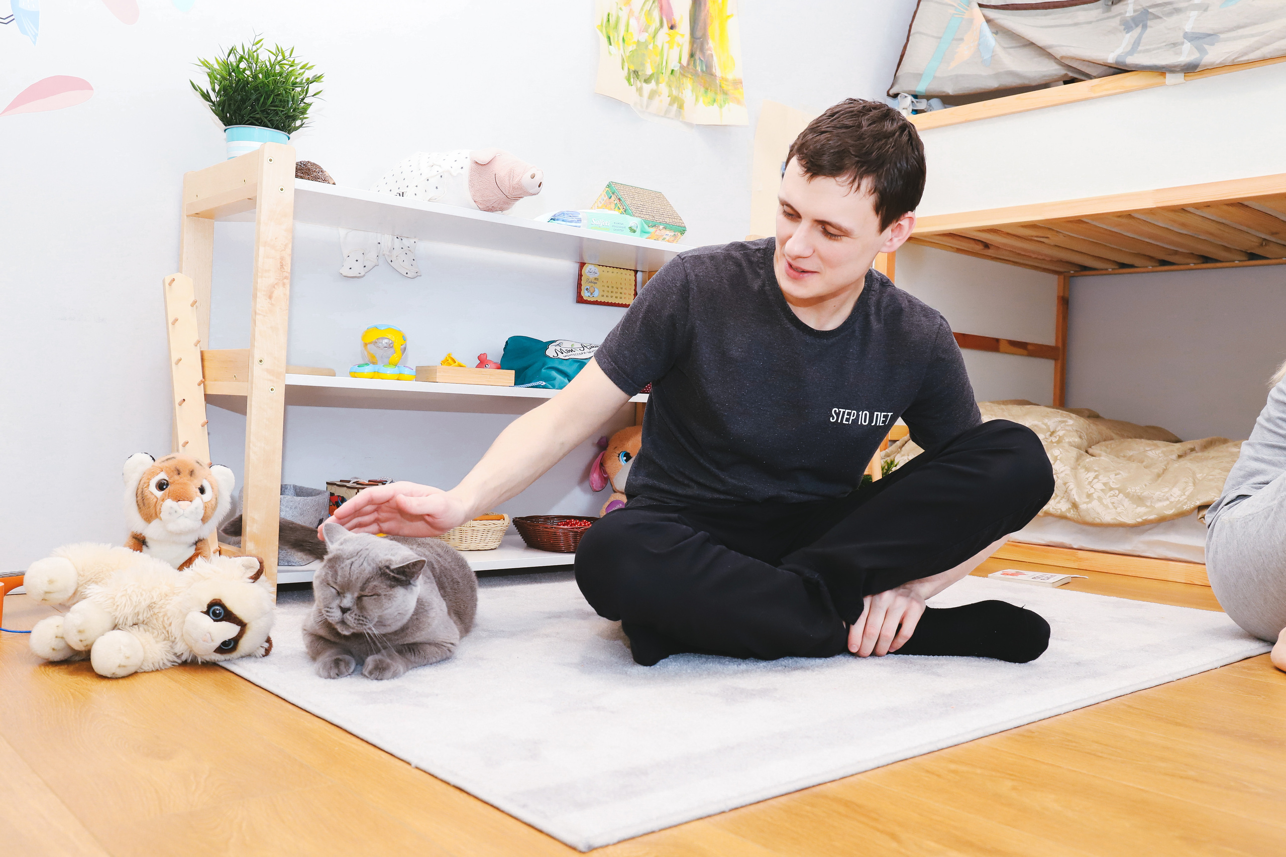 Домашняя фотосъемка Сергея, Елены и их прекрасных детей. Фотограф в Санкт-Петербурге Наталья Брилькова