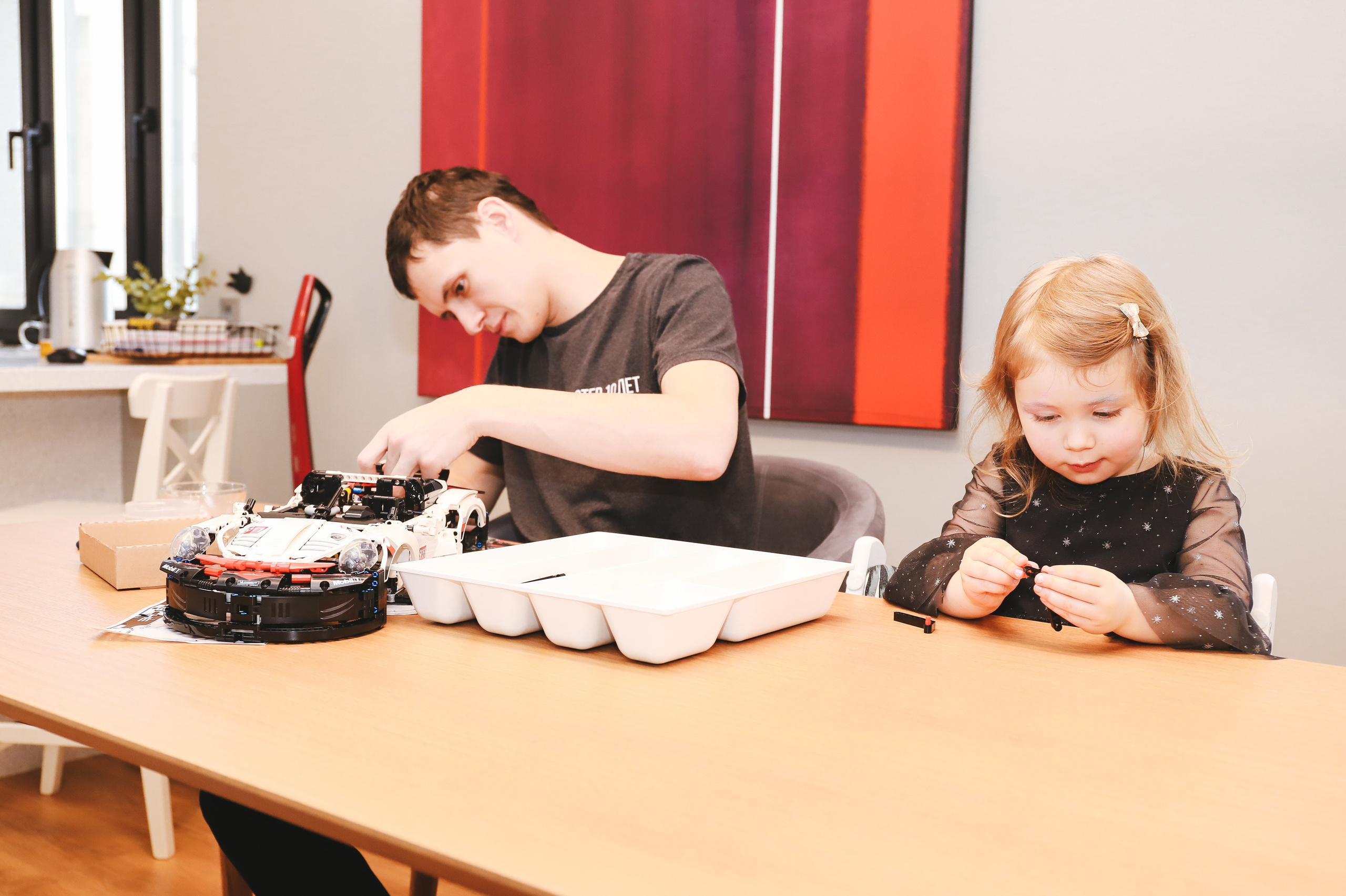 Домашняя фотосъемка Сергея, Елены и их прекрасных детей. Фотограф в Санкт-Петербурге Наталья Брилькова