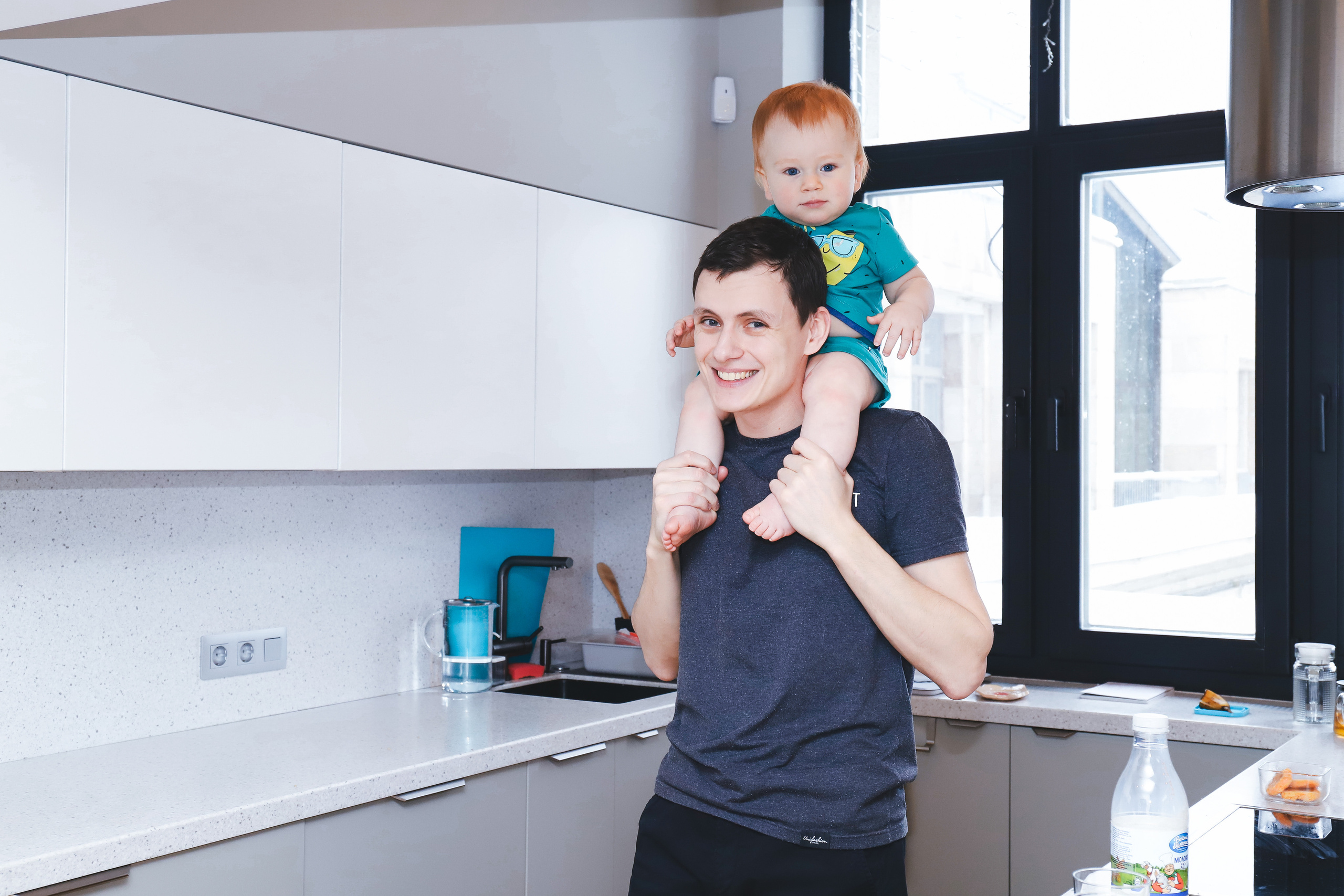 Домашняя фотосъемка Сергея, Елены и их прекрасных детей. Фотограф в Санкт-Петербурге Наталья Брилькова