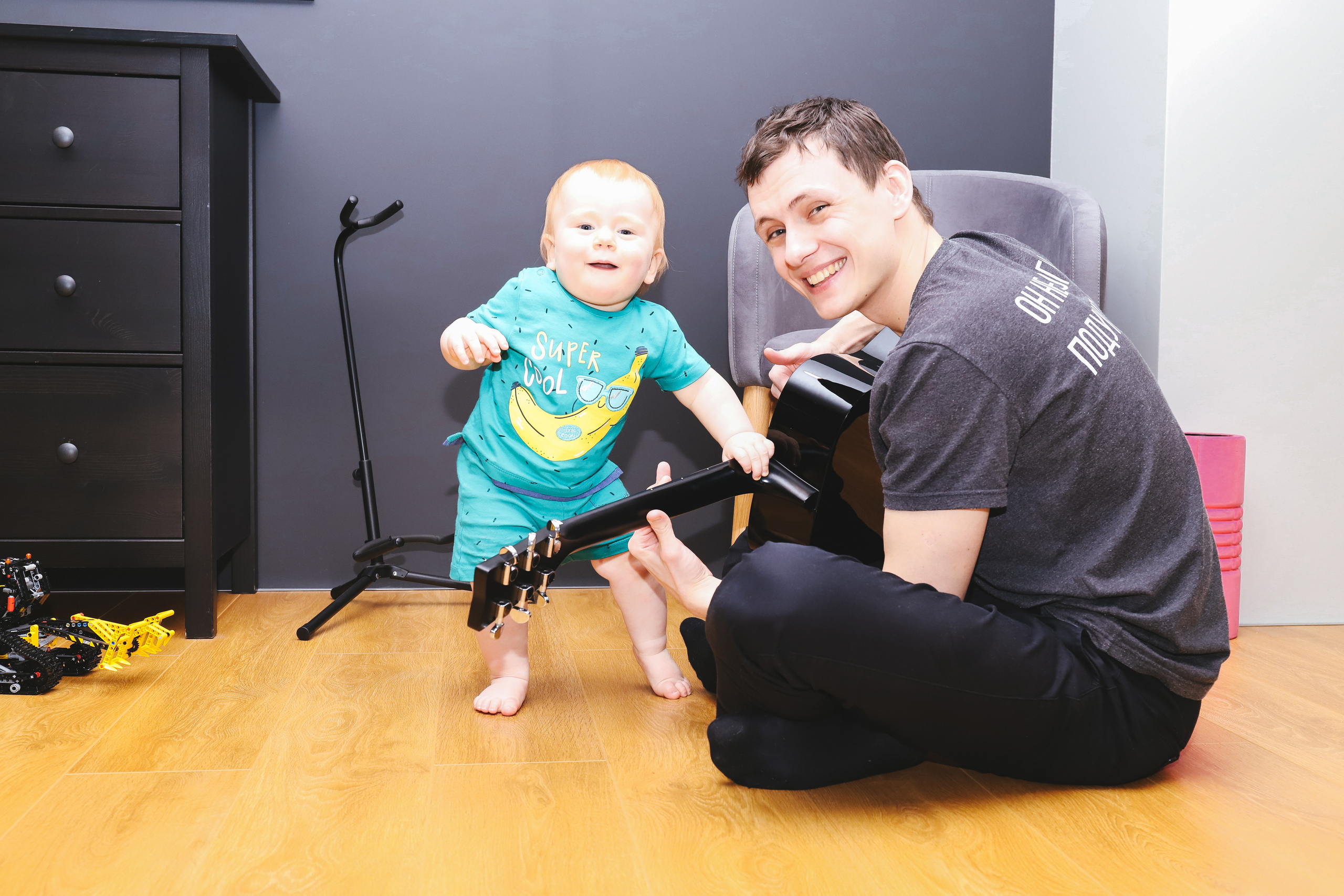 Домашняя фотосъемка Сергея, Елены и их прекрасных детей. Фотограф в Санкт-Петербурге Наталья Брилькова