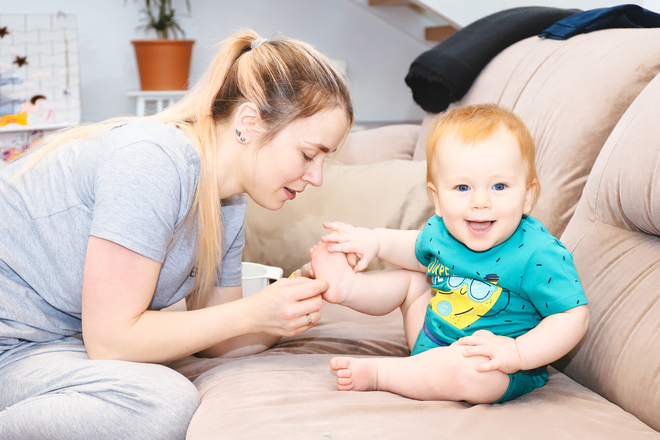 Домашняя фотосъемка Сергея, Елены и их прекрасных детей. Фотограф в Санкт-Петербурге Наталья Брилькова