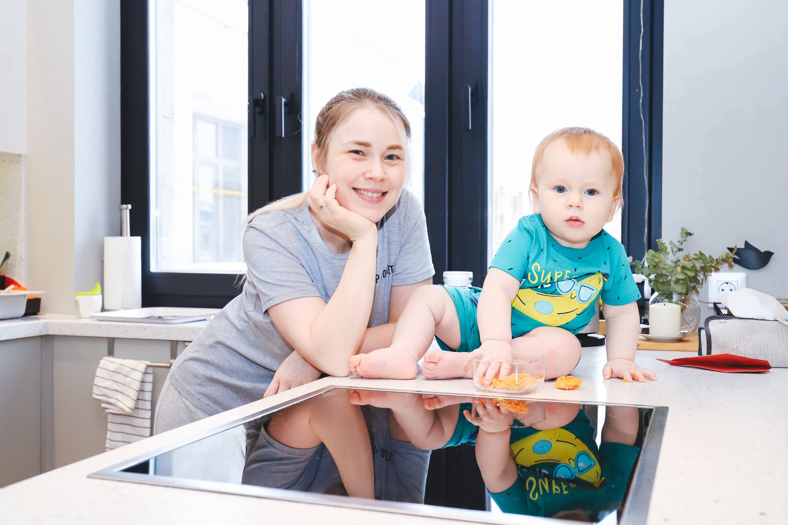 Домашняя фотосъемка Сергея, Елены и их прекрасных детей. Фотограф в Санкт-Петербурге Наталья Брилькова