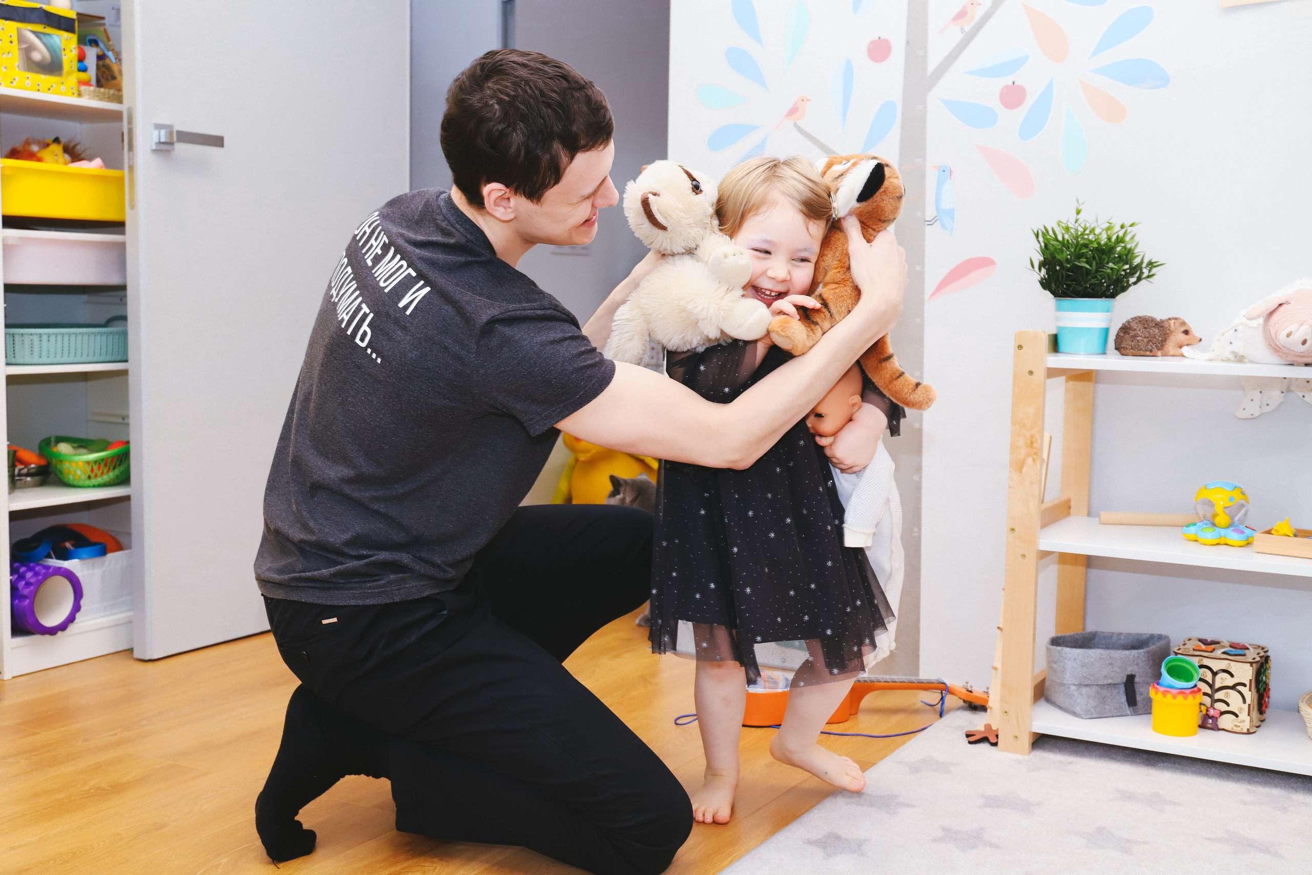 Домашняя фотосъемка Сергея, Елены и их прекрасных детей. Фотограф в Санкт-Петербурге Наталья Брилькова