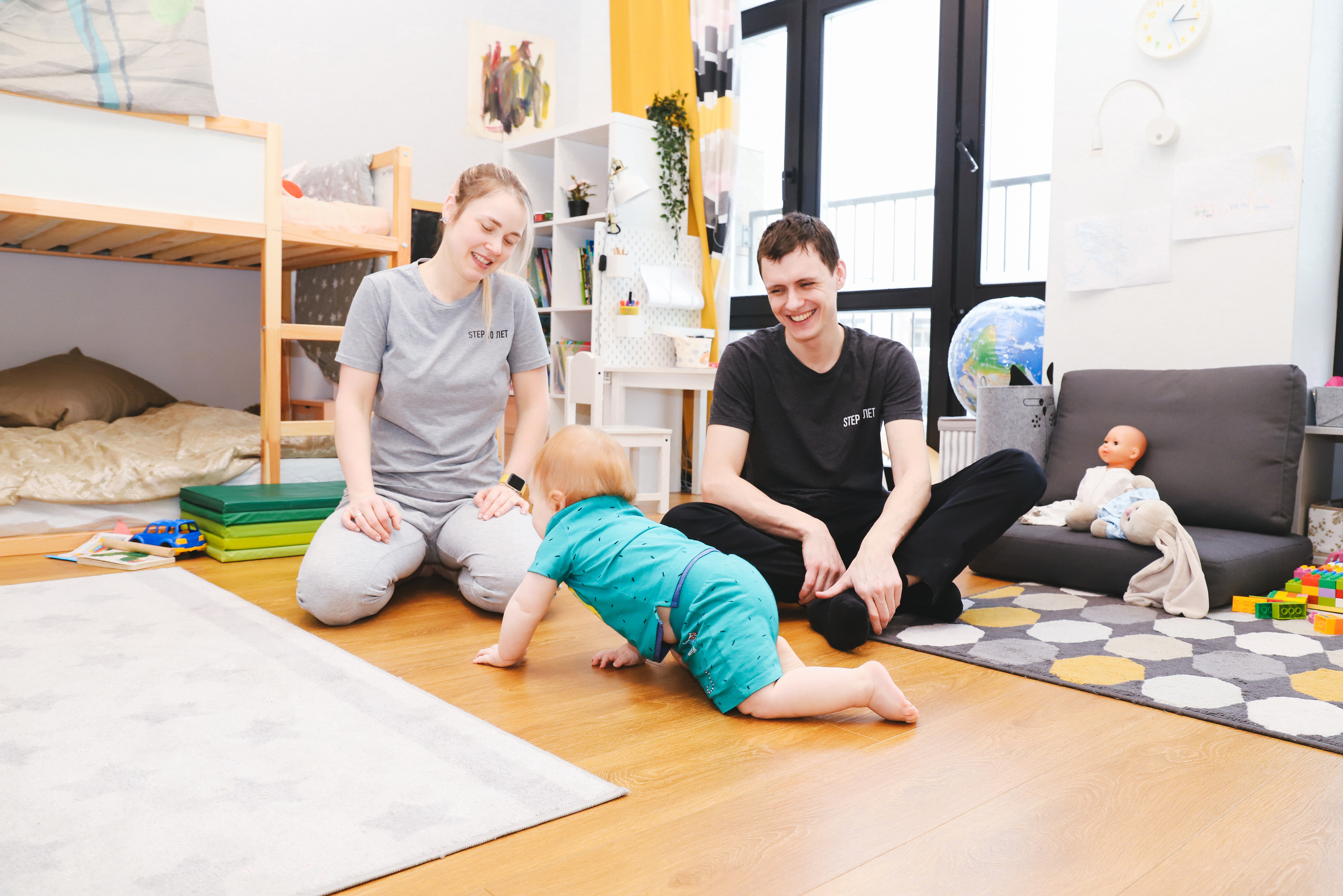 Домашняя фотосъемка Сергея, Елены и их прекрасных детей. Фотограф в Санкт-Петербурге Наталья Брилькова