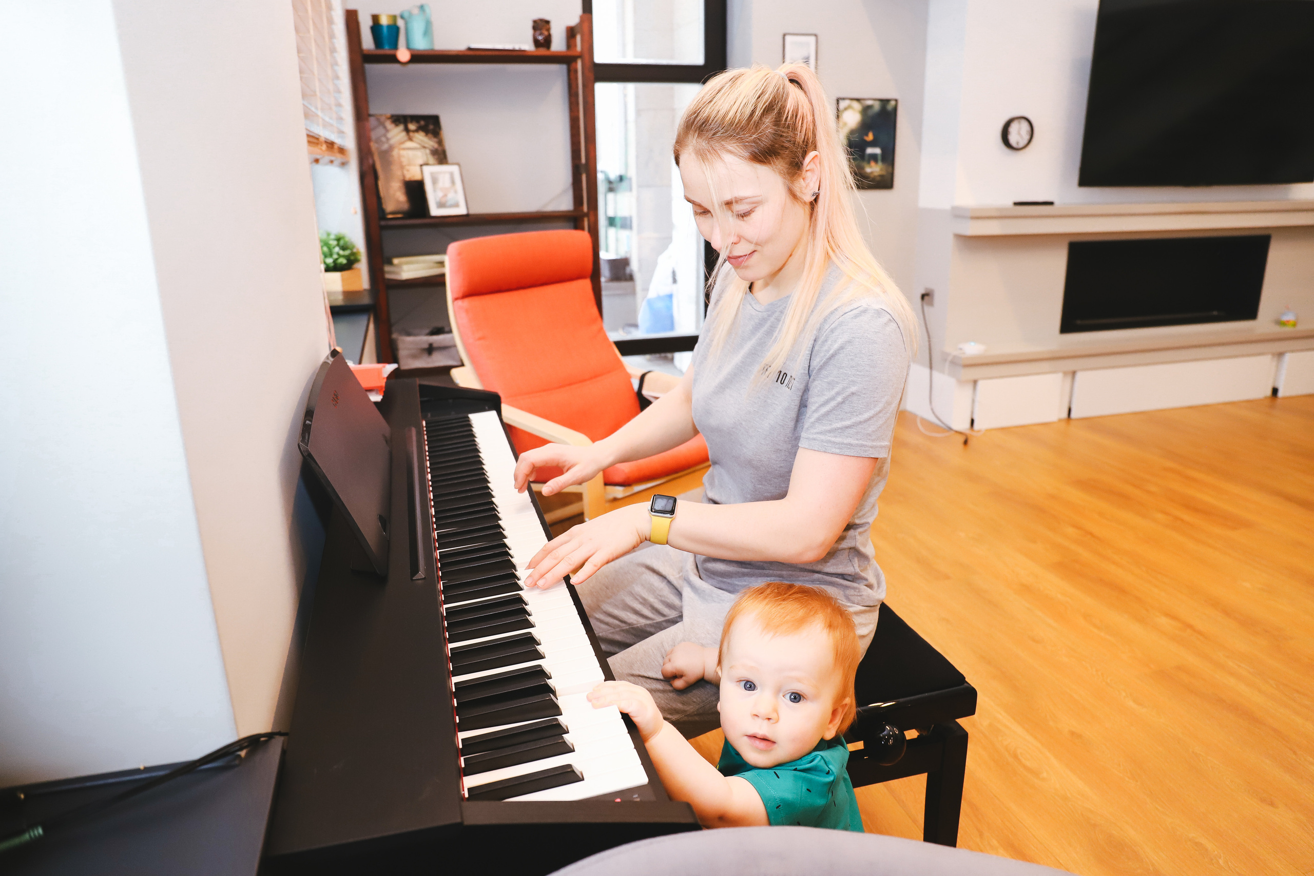 Домашняя фотосъемка Сергея, Елены и их прекрасных детей. Фотограф в Санкт-Петербурге Наталья Брилькова
