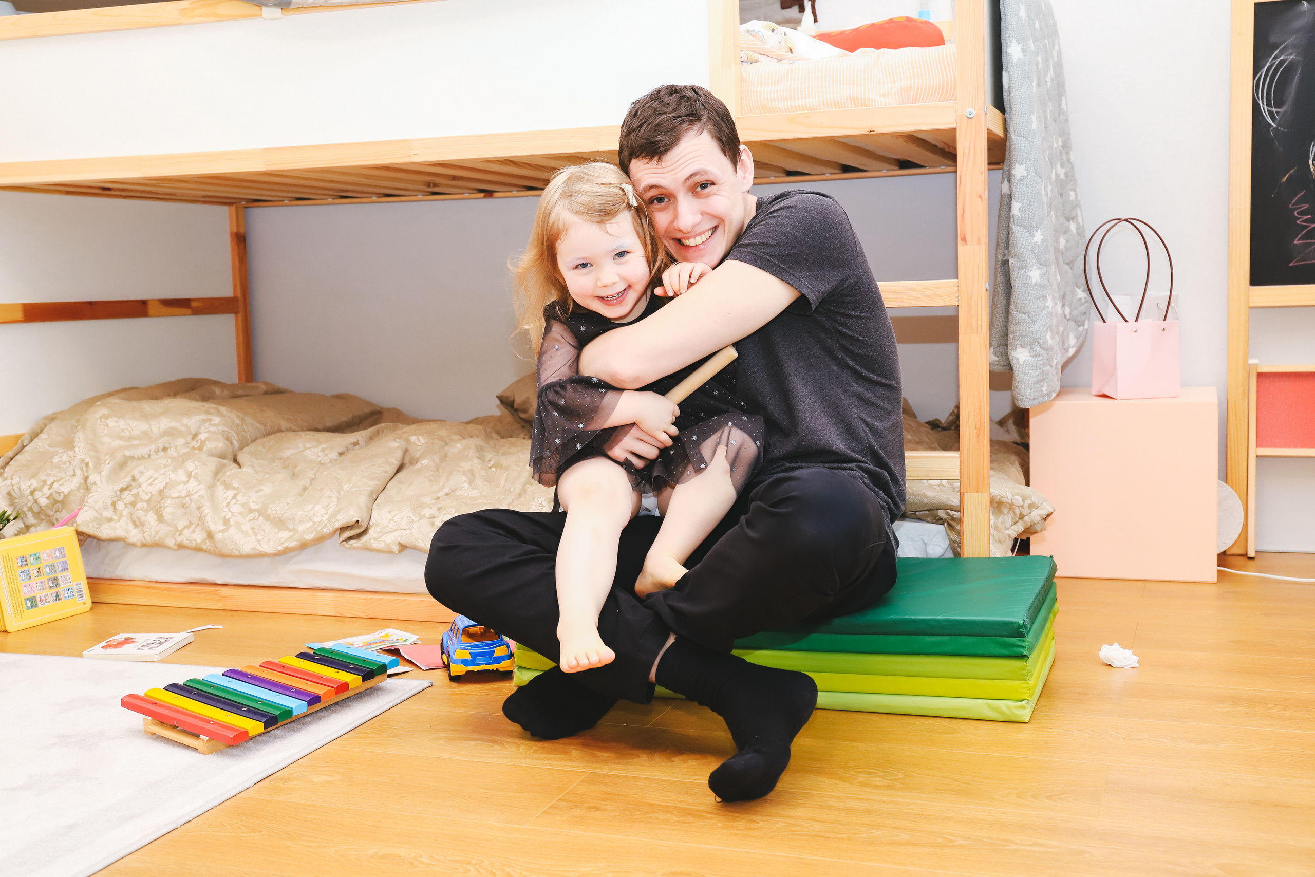 Домашняя фотосъемка Сергея, Елены и их прекрасных детей. Фотограф в Санкт-Петербурге Наталья Брилькова