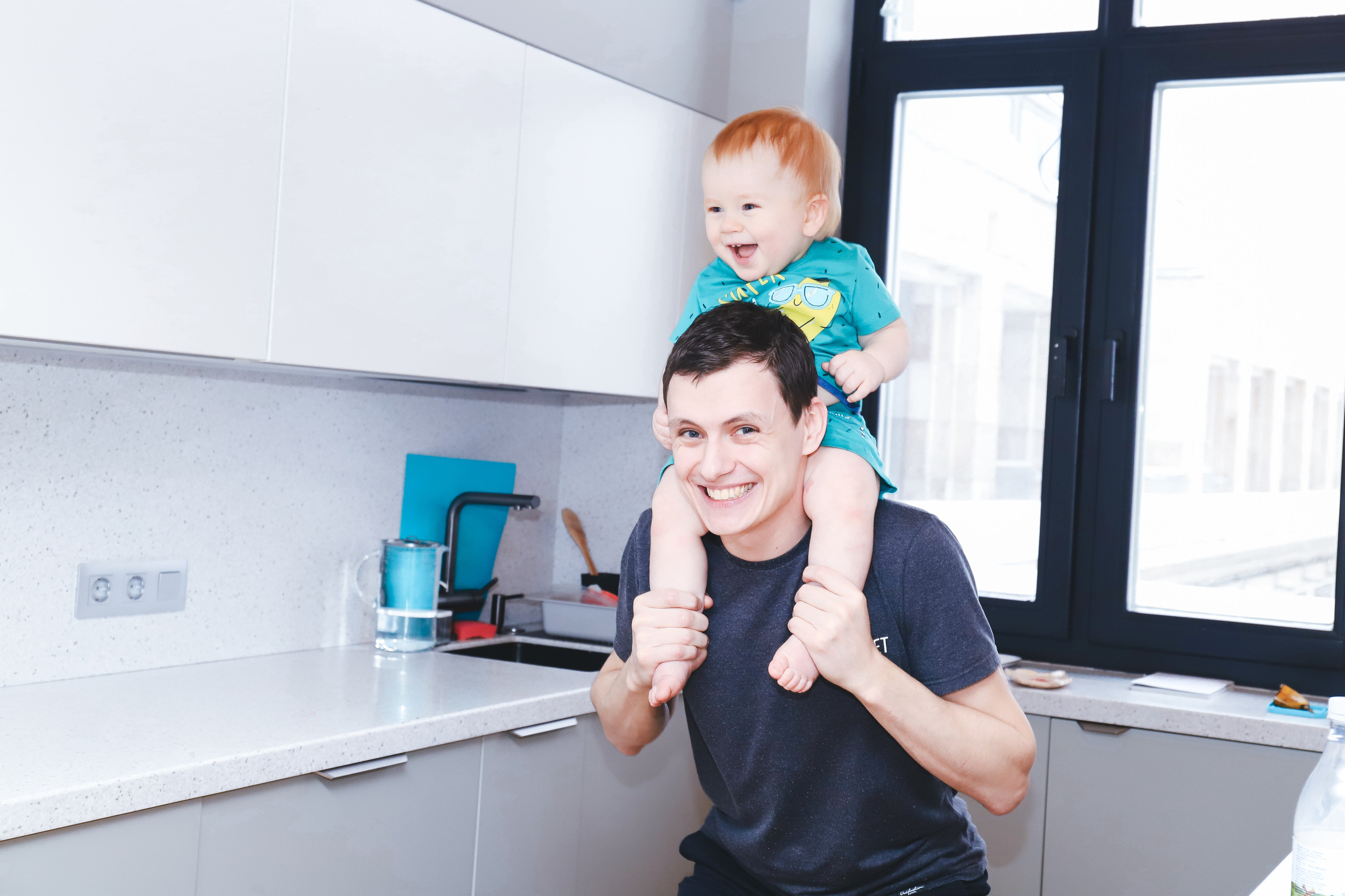 Домашняя фотосъемка Сергея, Елены и их прекрасных детей. Фотограф в Санкт-Петербурге Наталья Брилькова