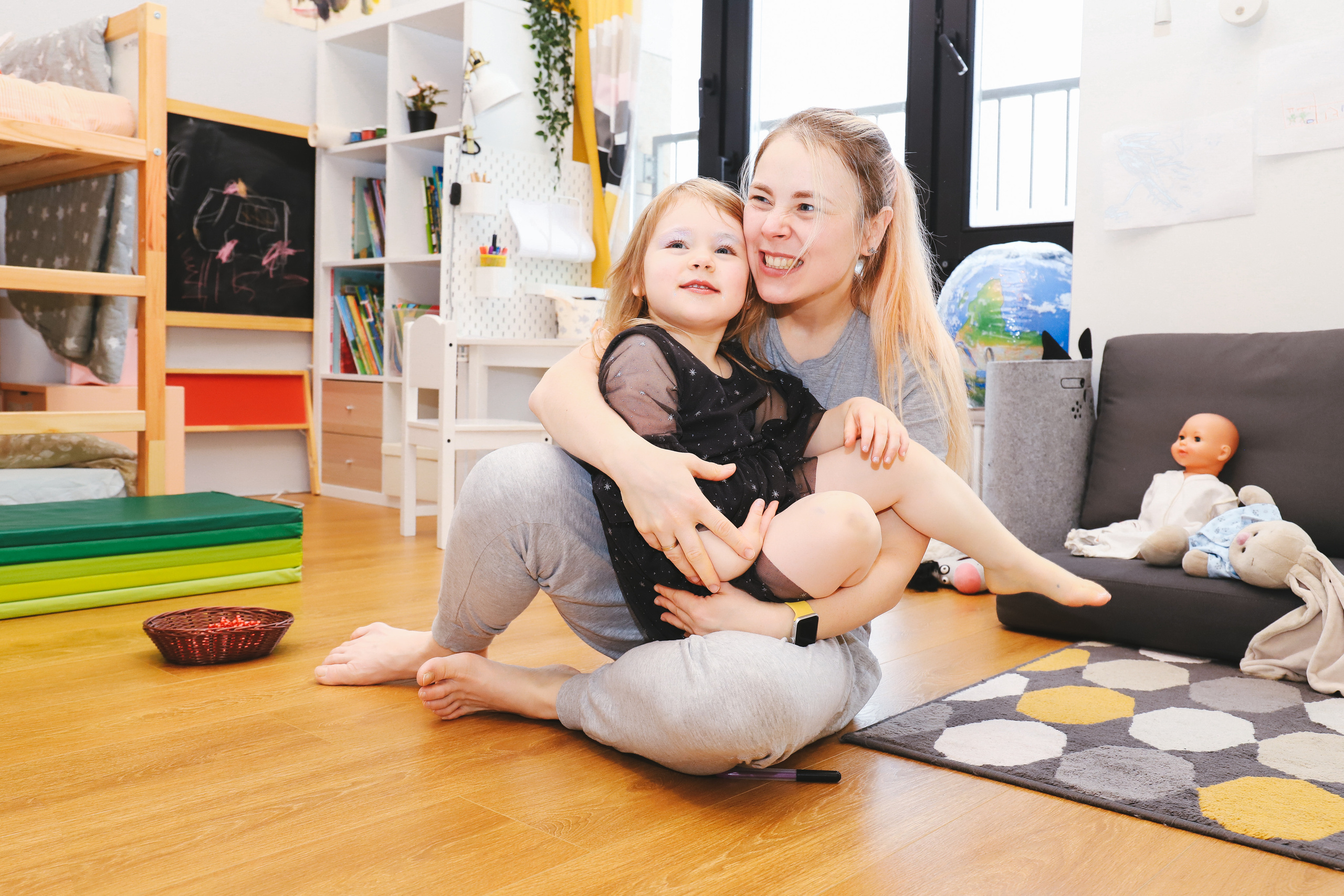 Домашняя фотосъемка Сергея, Елены и их прекрасных детей. Фотограф в Санкт-Петербурге Наталья Брилькова