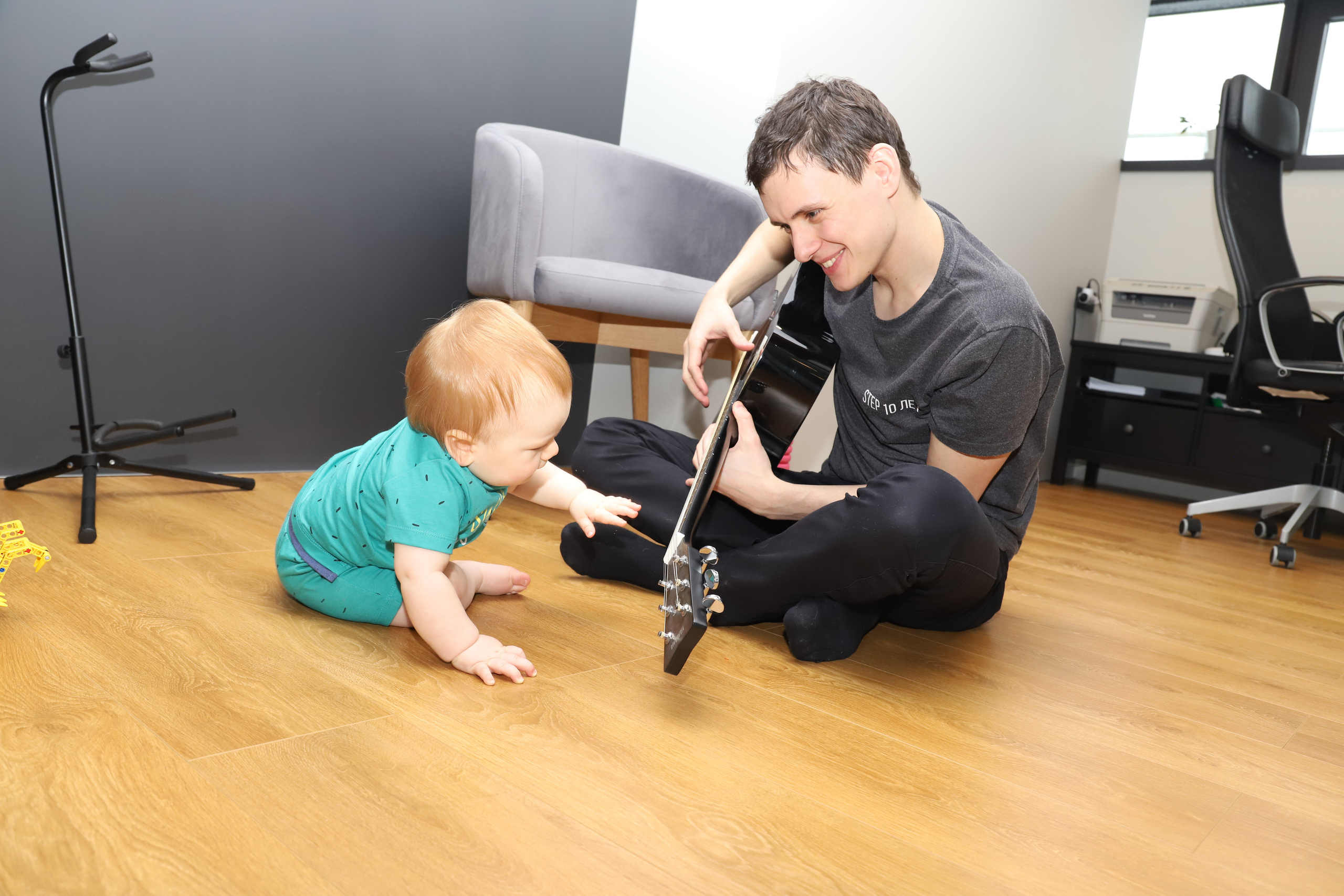 Домашняя фотосъемка Сергея, Елены и их прекрасных детей. Фотограф в Санкт-Петербурге Наталья Брилькова