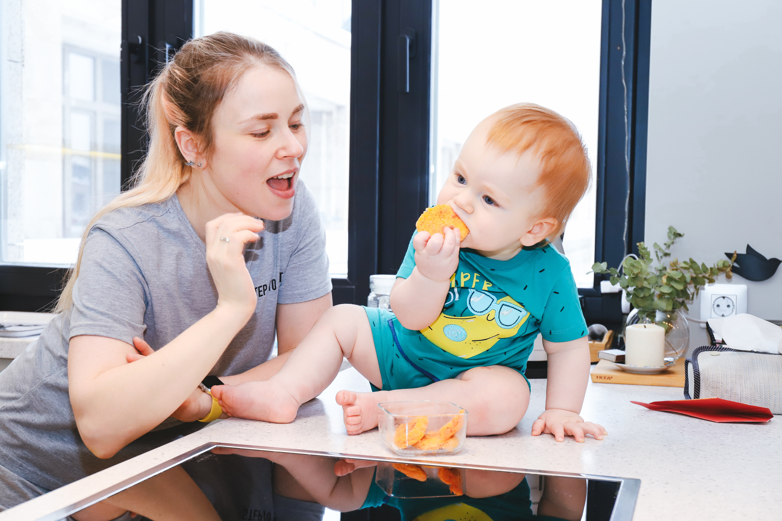 Домашняя фотосъемка Сергея, Елены и их прекрасных детей. Фотограф в Санкт-Петербурге Наталья Брилькова
