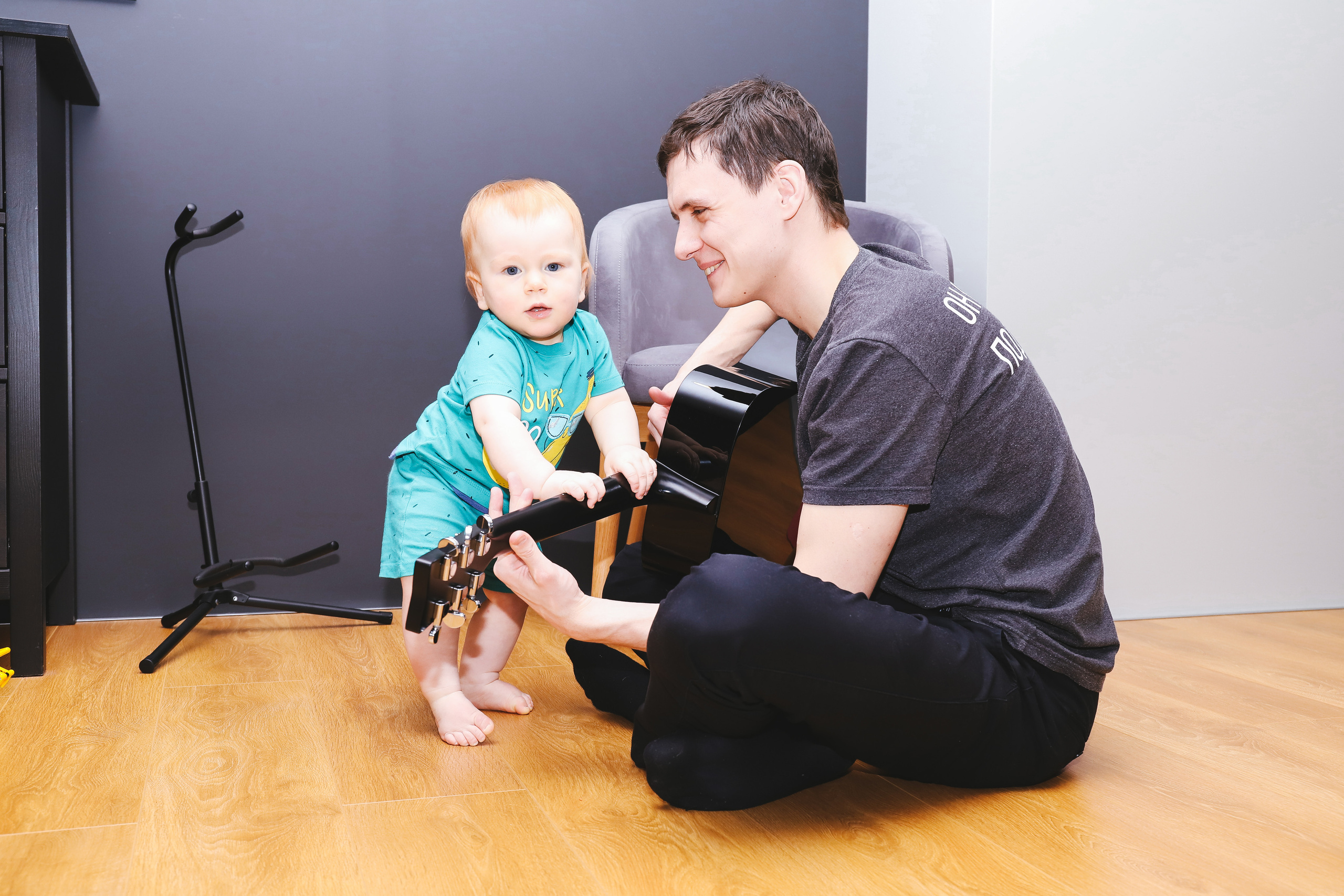 Домашняя фотосъемка Сергея, Елены и их прекрасных детей. Фотограф в Санкт-Петербурге Наталья Брилькова