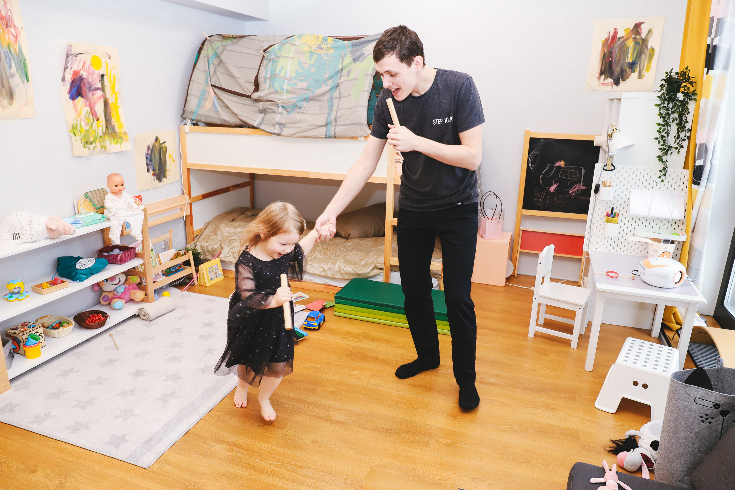 Домашняя фотосъемка Сергея, Елены и их прекрасных детей. Фотограф в Санкт-Петербурге Наталья Брилькова