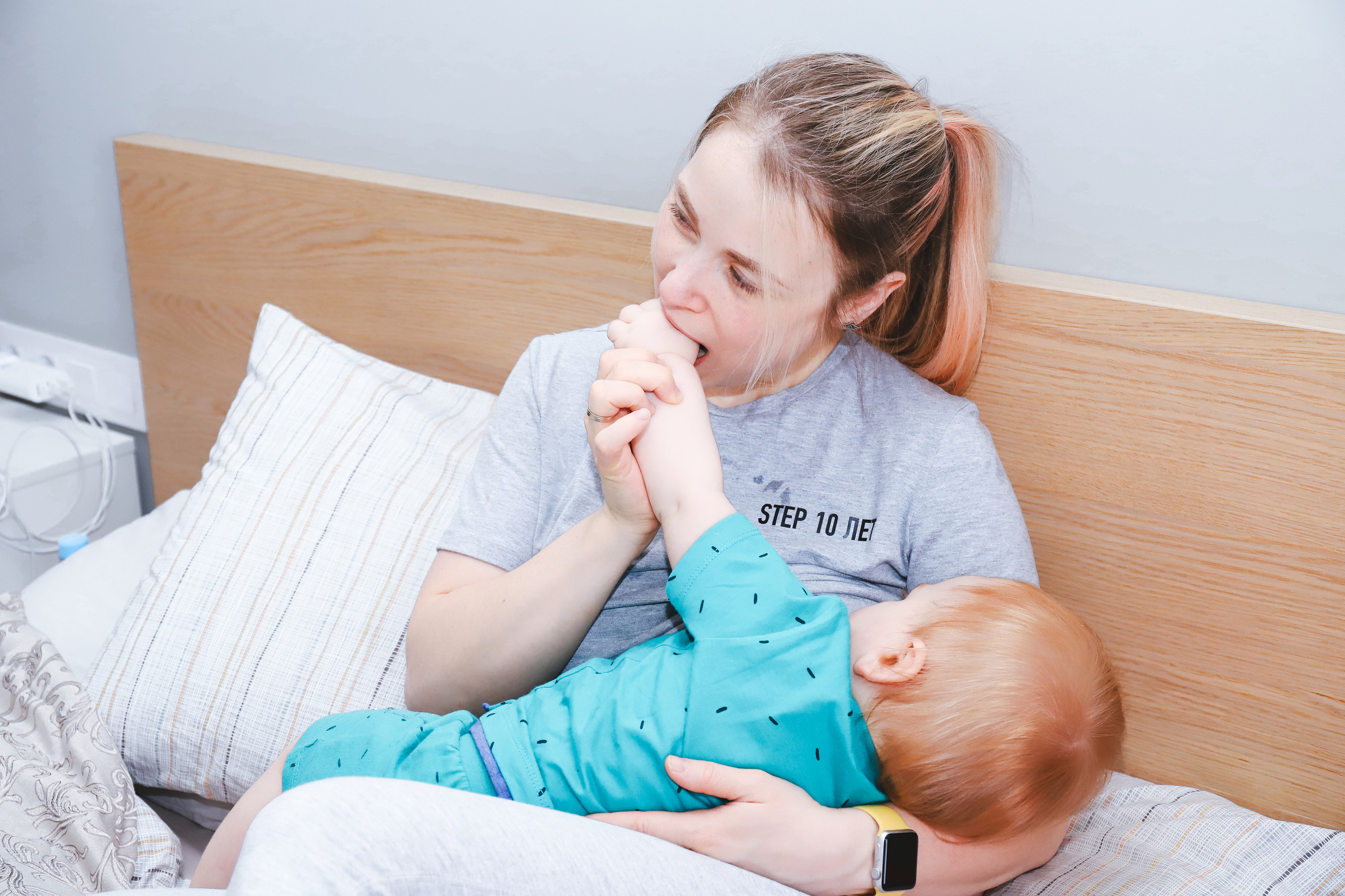 Домашняя фотосъемка Сергея, Елены и их прекрасных детей. Фотограф в Санкт-Петербурге Наталья Брилькова