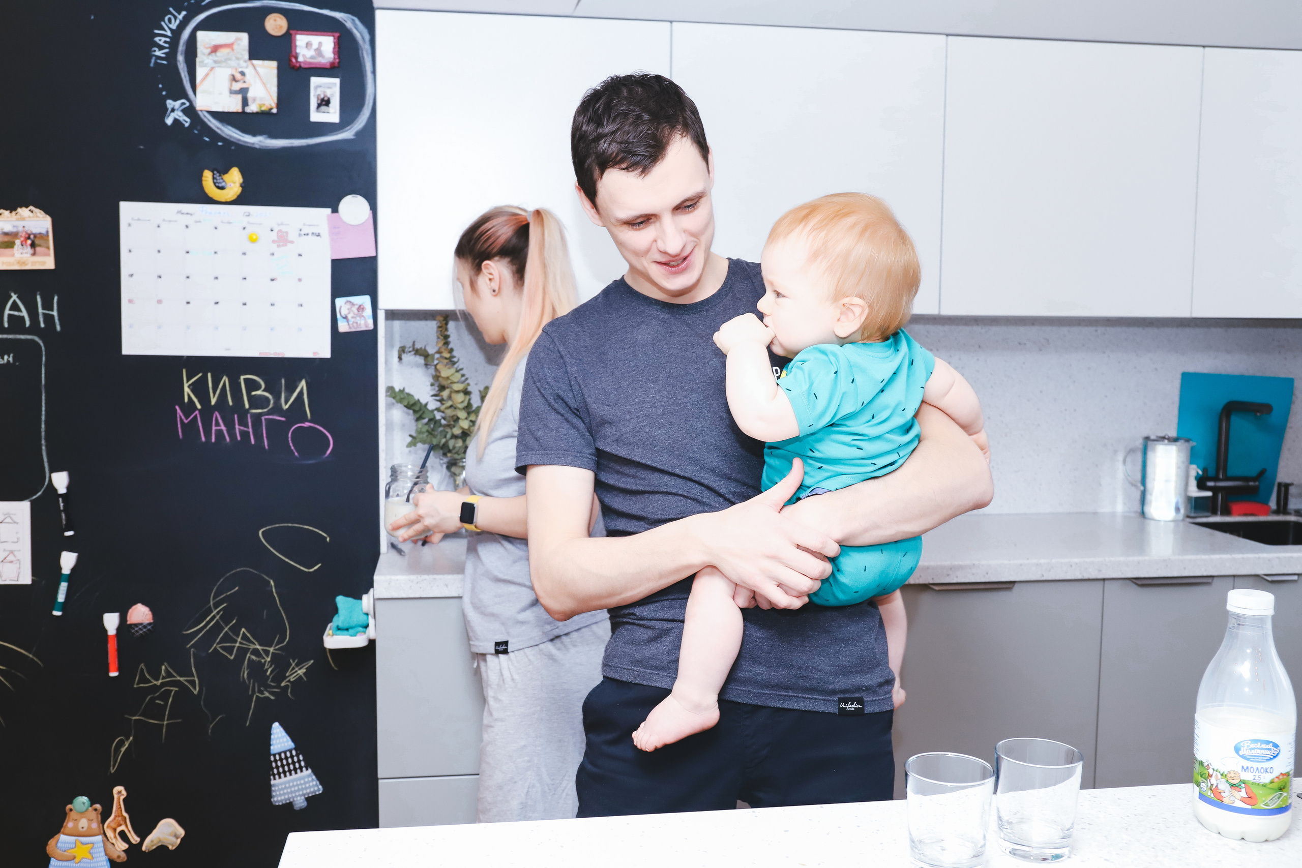 Домашняя фотосъемка Сергея, Елены и их прекрасных детей. Фотограф в Санкт-Петербурге Наталья Брилькова