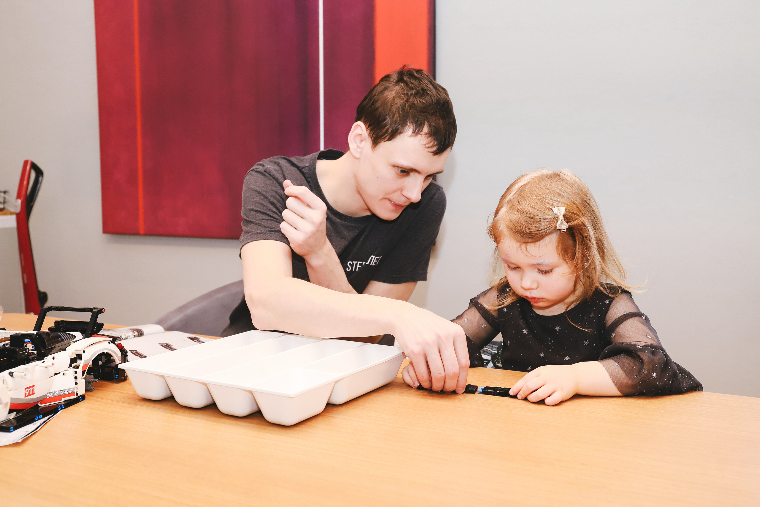 Домашняя фотосъемка Сергея, Елены и их прекрасных детей. Фотограф в Санкт-Петербурге Наталья Брилькова