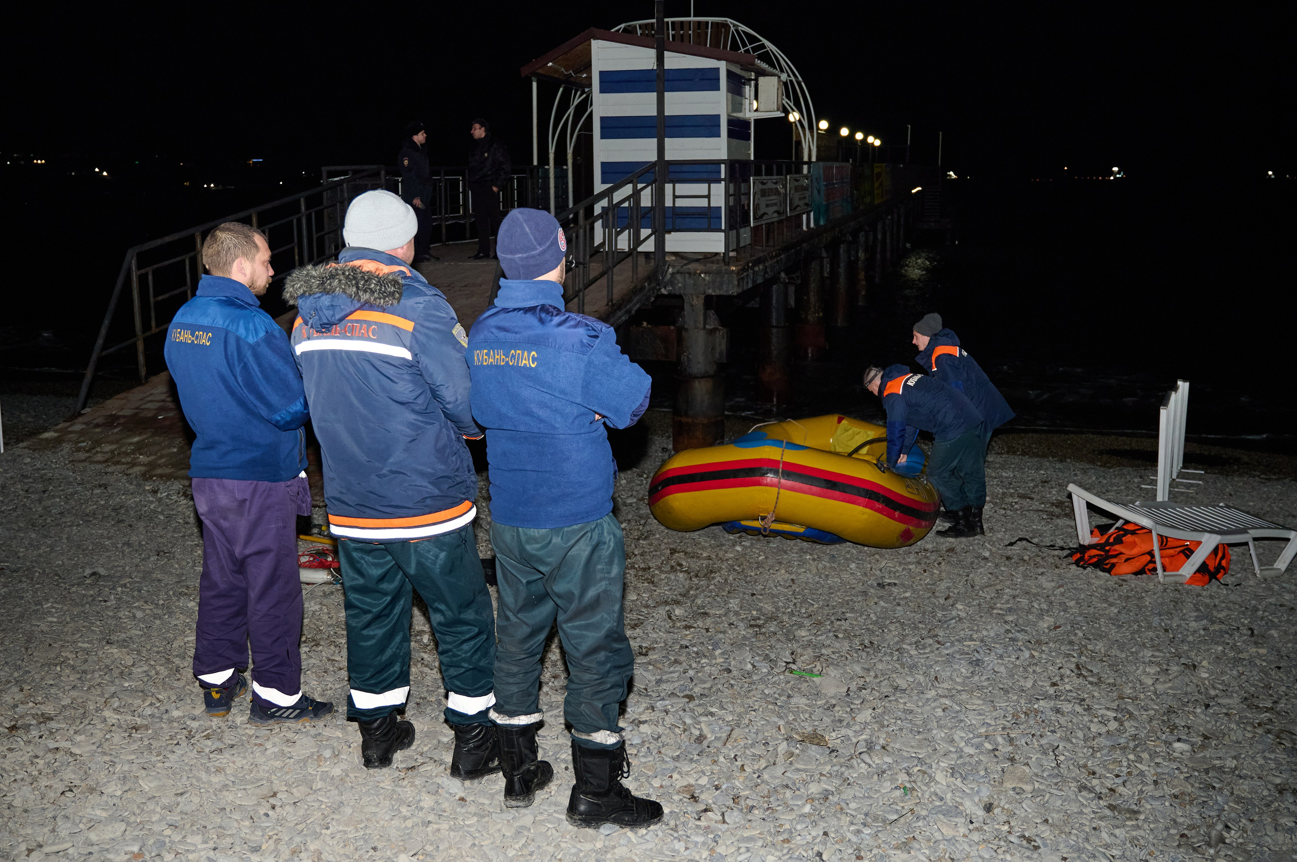 Крещенские купания. Жизнь курорта Кабардинка в фотографиях