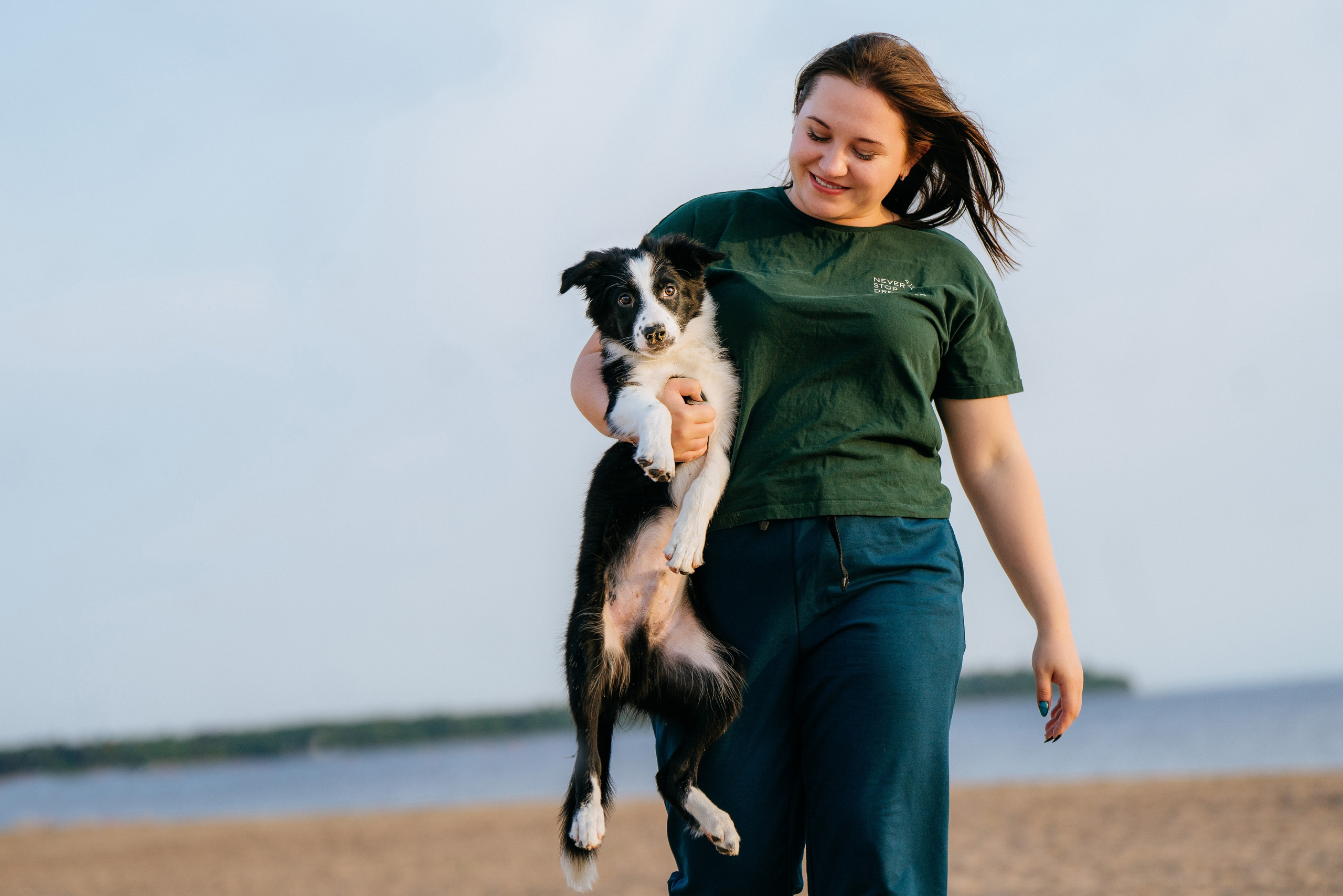 Фотосессия со щенками колли. Фотограф анималист в Спб недорого Олеся Майорова