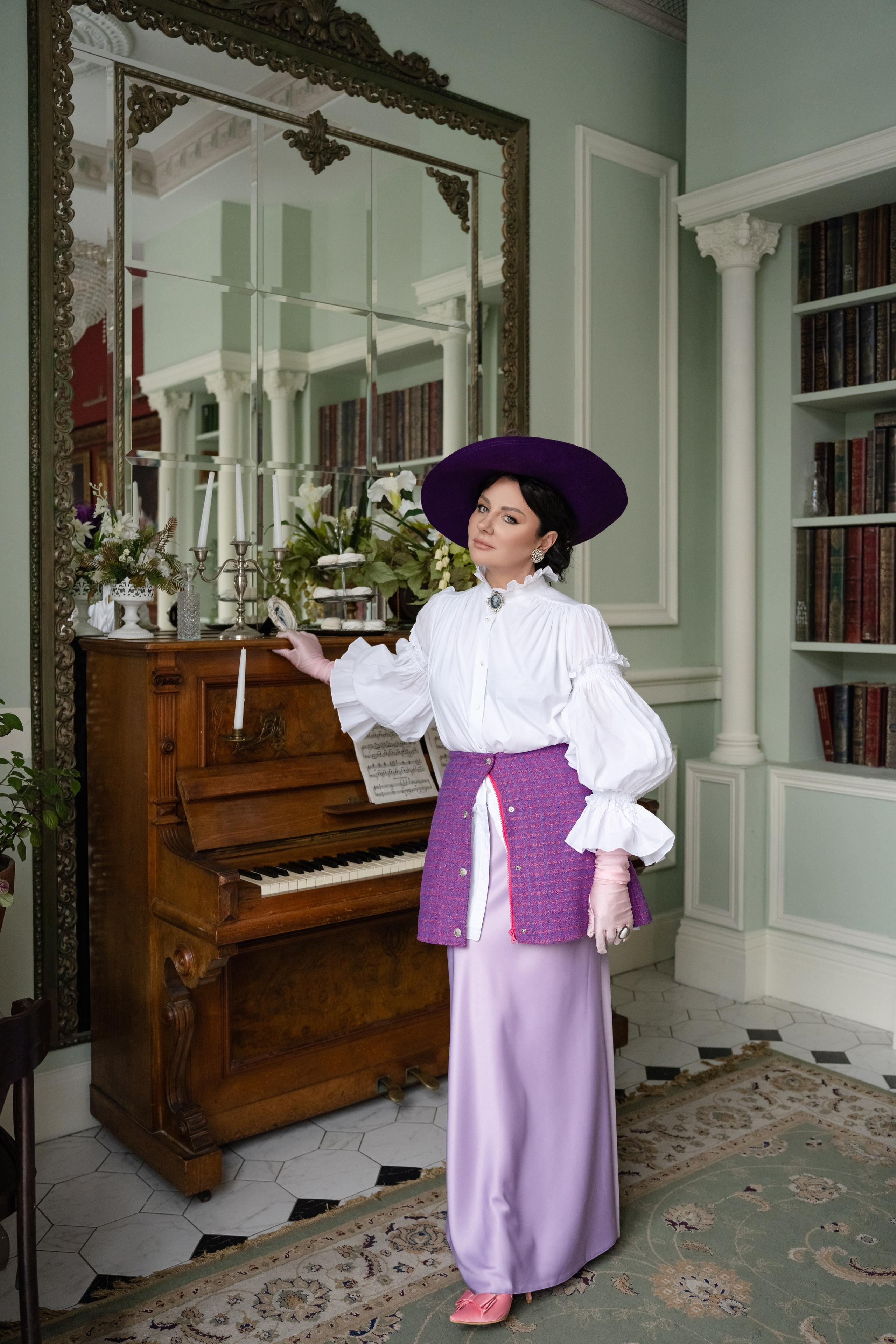 Фотосессия в стиле XIX века для Ирины. Свадебный и семейный фотограф в Санкт-Петербурге Олеся Еремеева