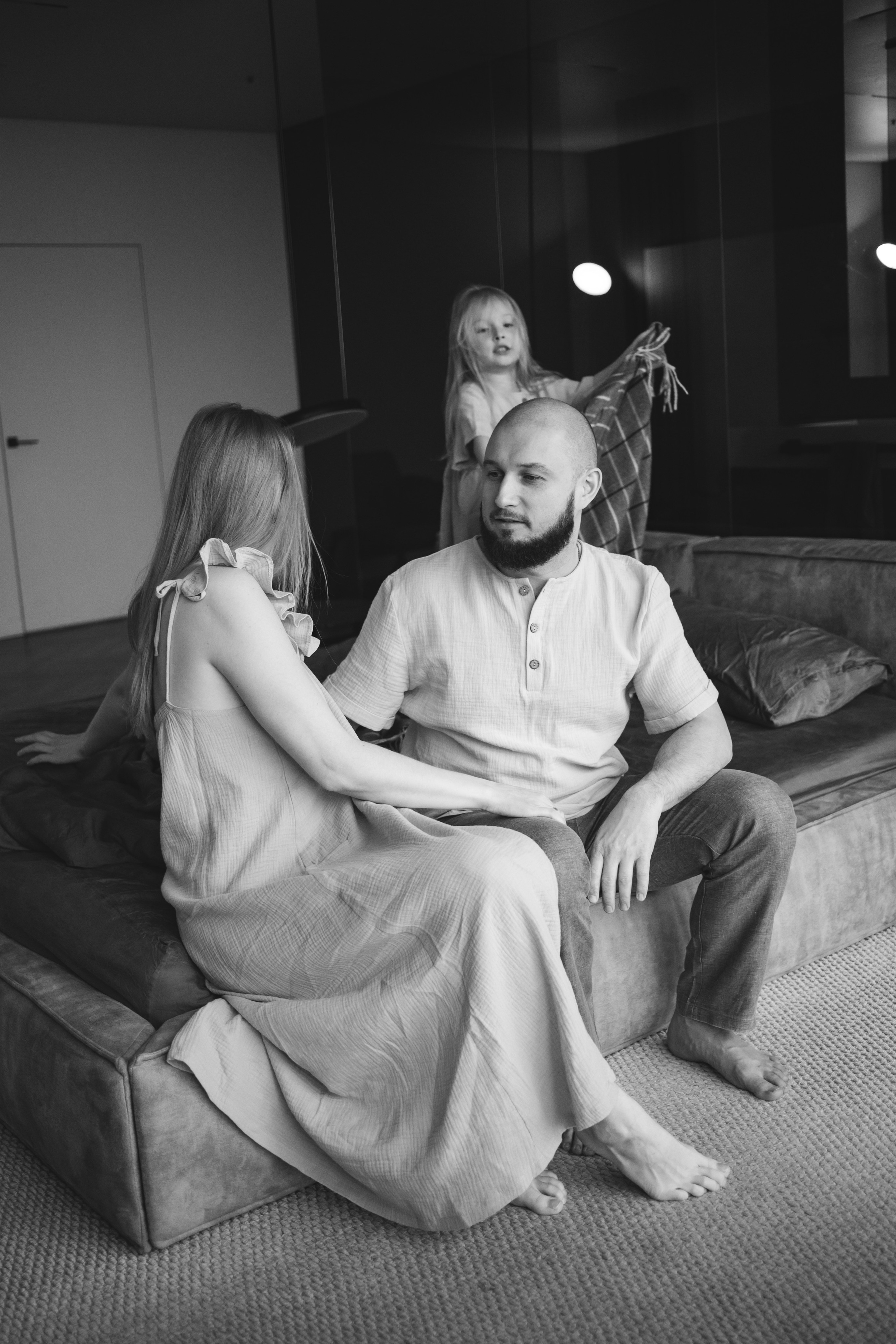 Семейная фотосессия в студии Санкт-Петербург