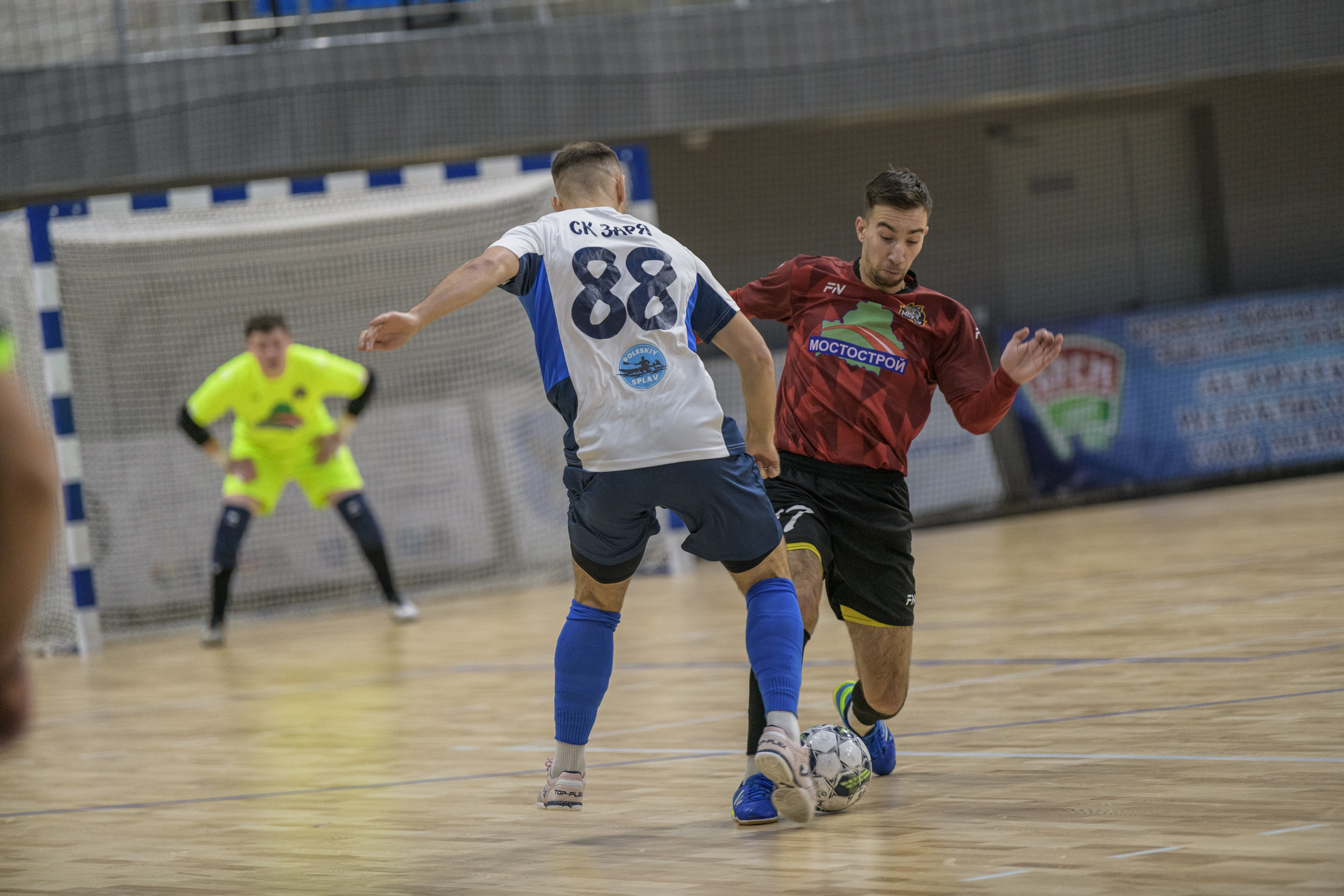 Чемпионат Гомельской области по мини-футболу. Репортажный фотограф Владимир Беляй