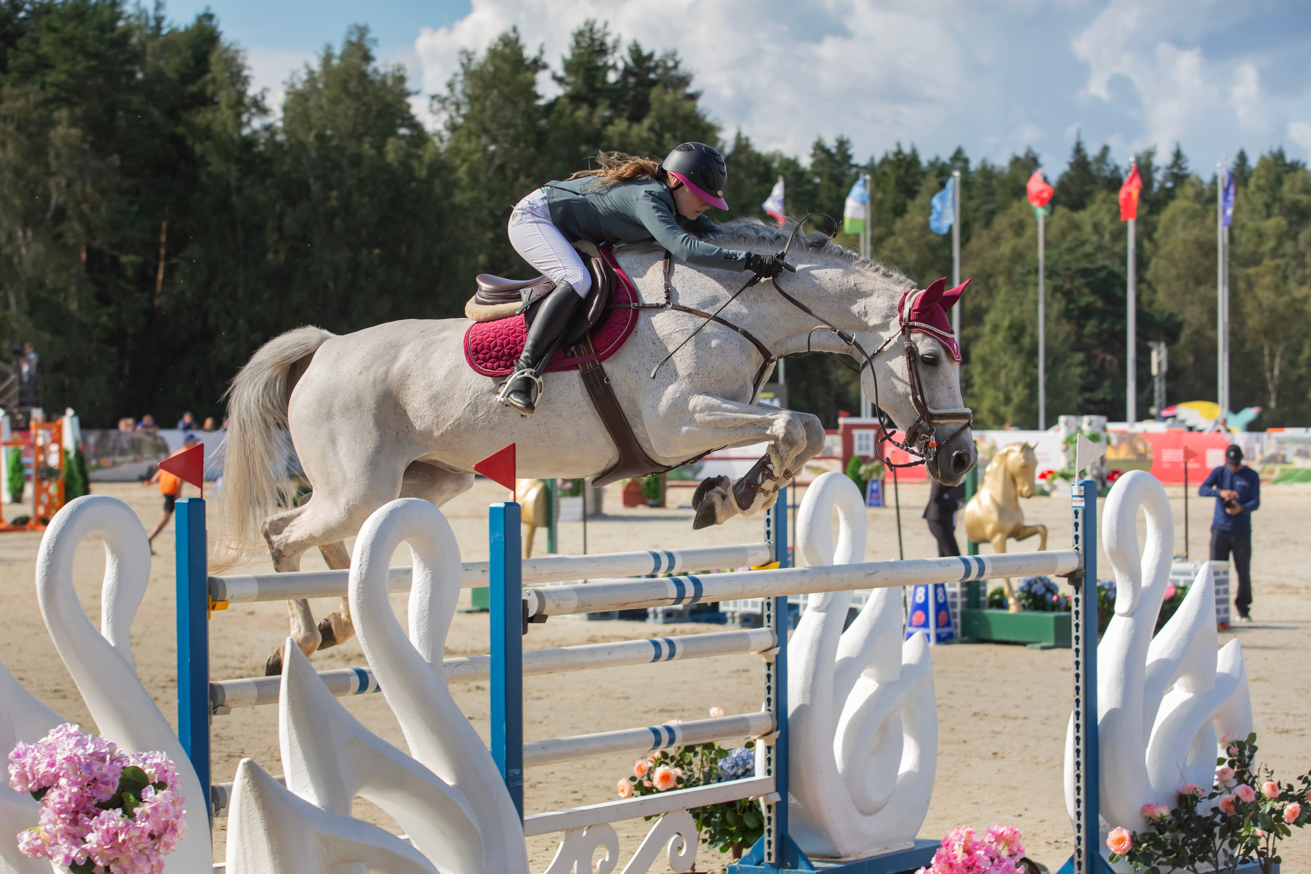 Чемпионат России по конкуру 2024. Семейный и детский фотограф в Москве и МО — Александра