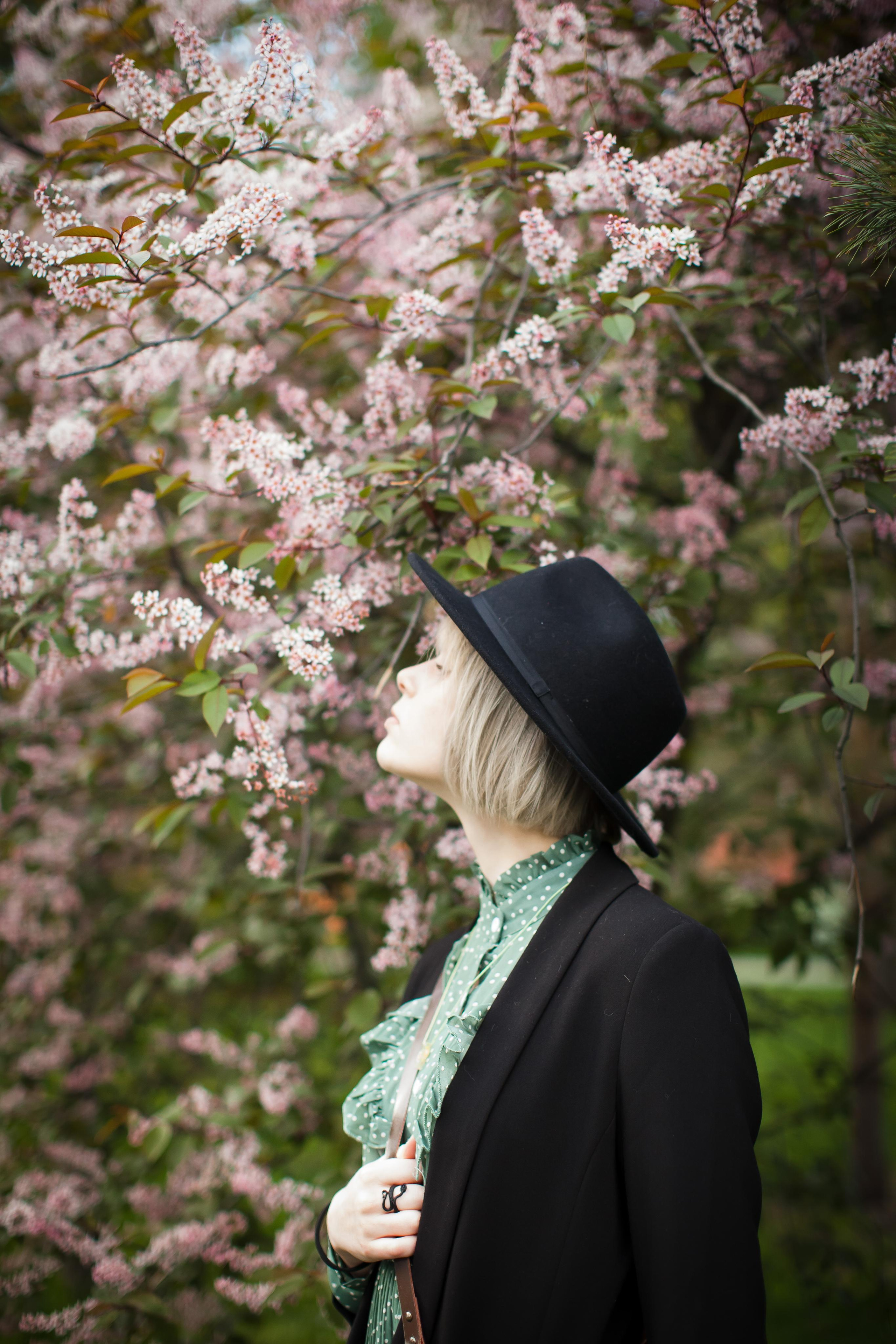 Весенняя уличная съемка. Портретный творческий фотограф в Москве Надя Дудник
