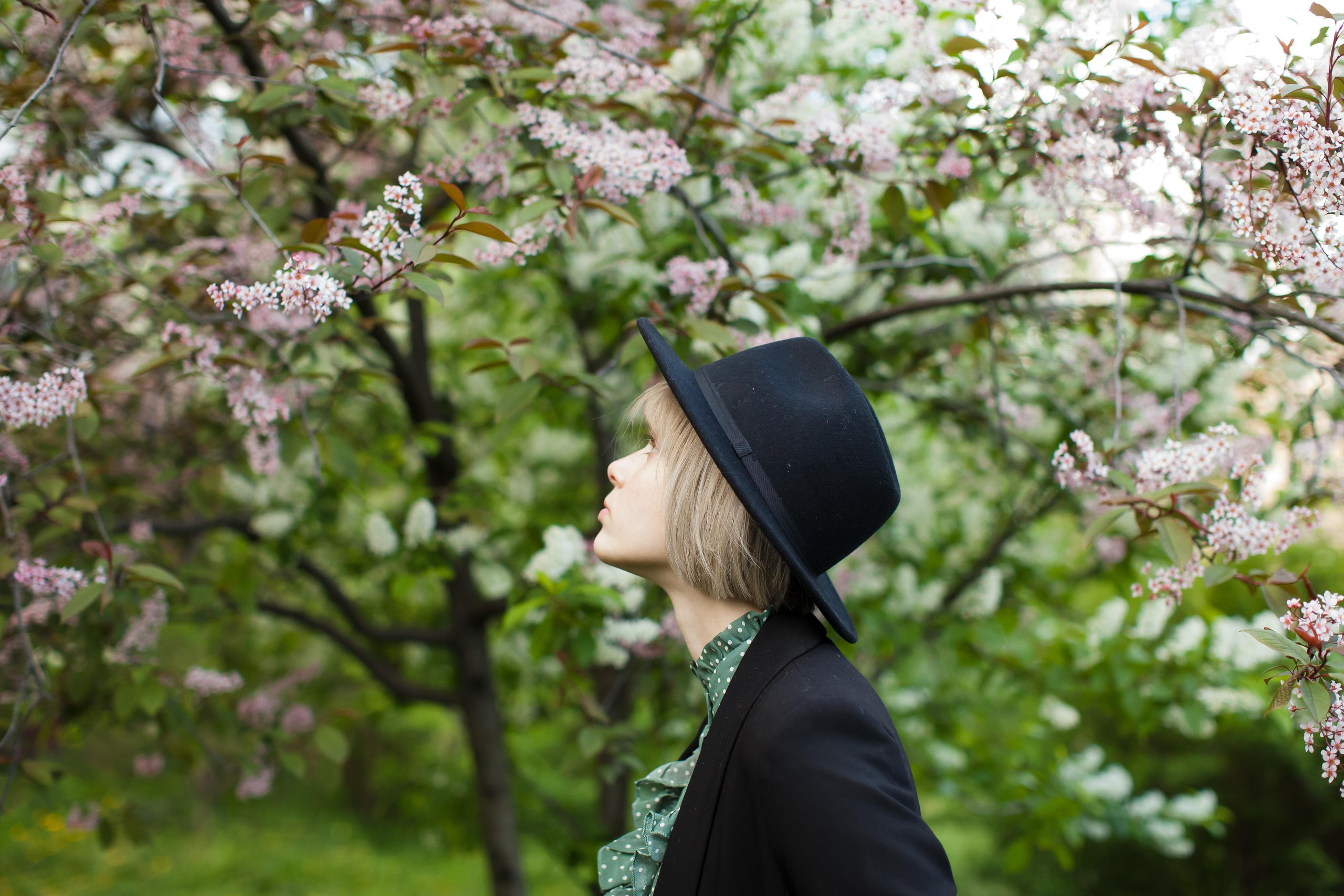 Весенняя уличная съемка. Портретный творческий фотограф в Москве Надя Дудник