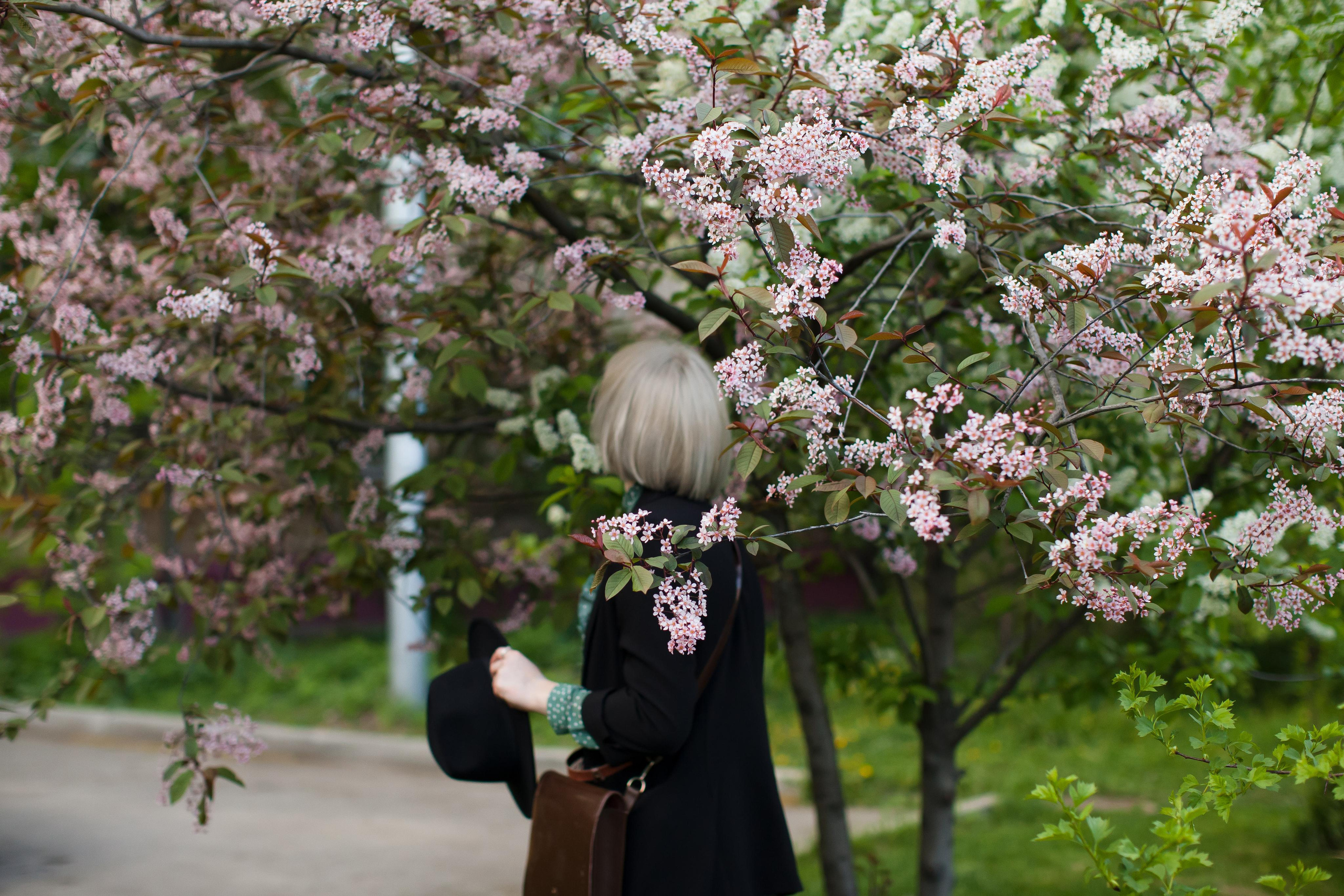 Весенняя уличная съемка. Портретный творческий фотограф в Москве Надя Дудник