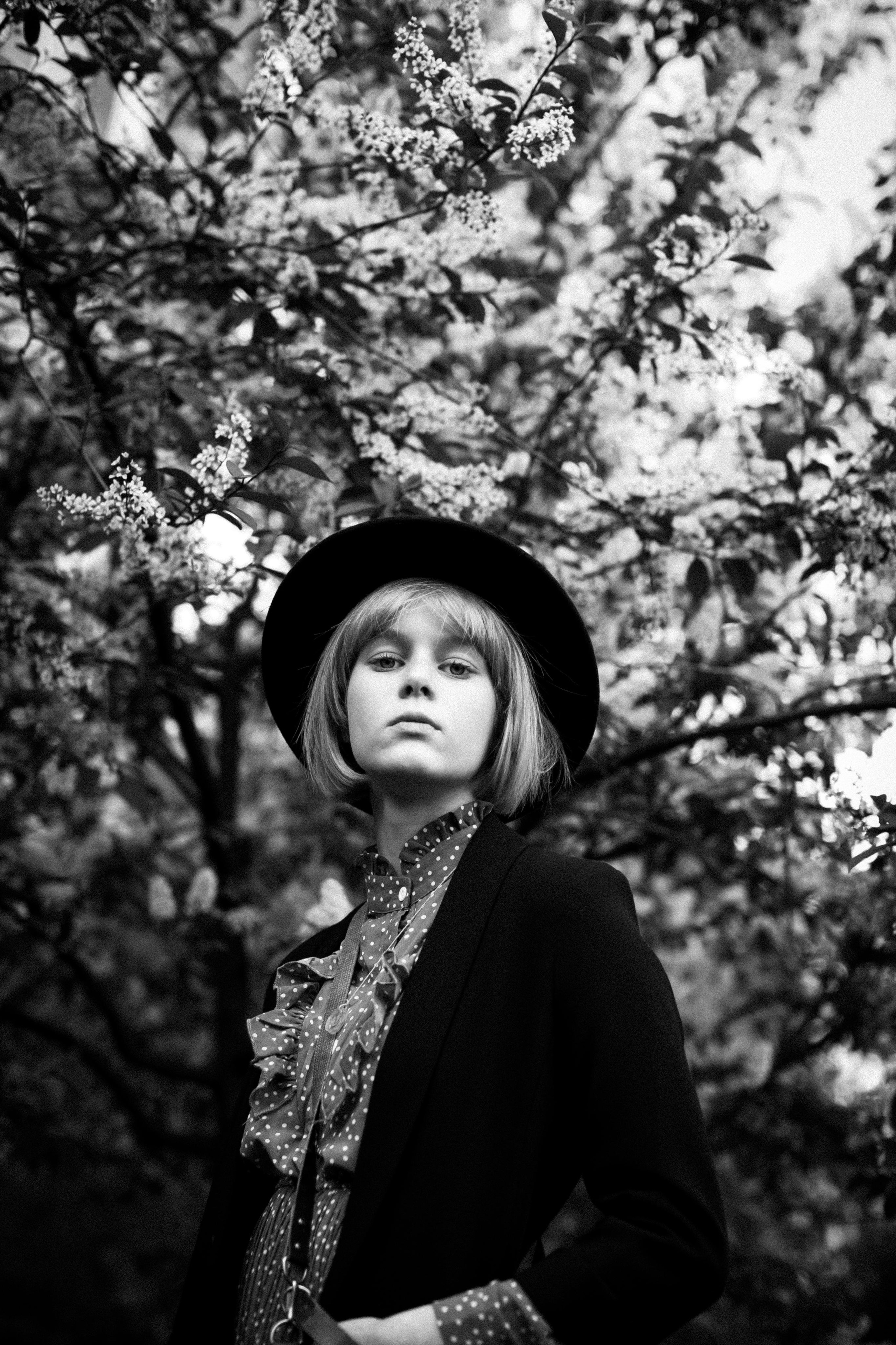 Весенняя уличная съемка. Портретный творческий фотограф в Москве Надя Дудник