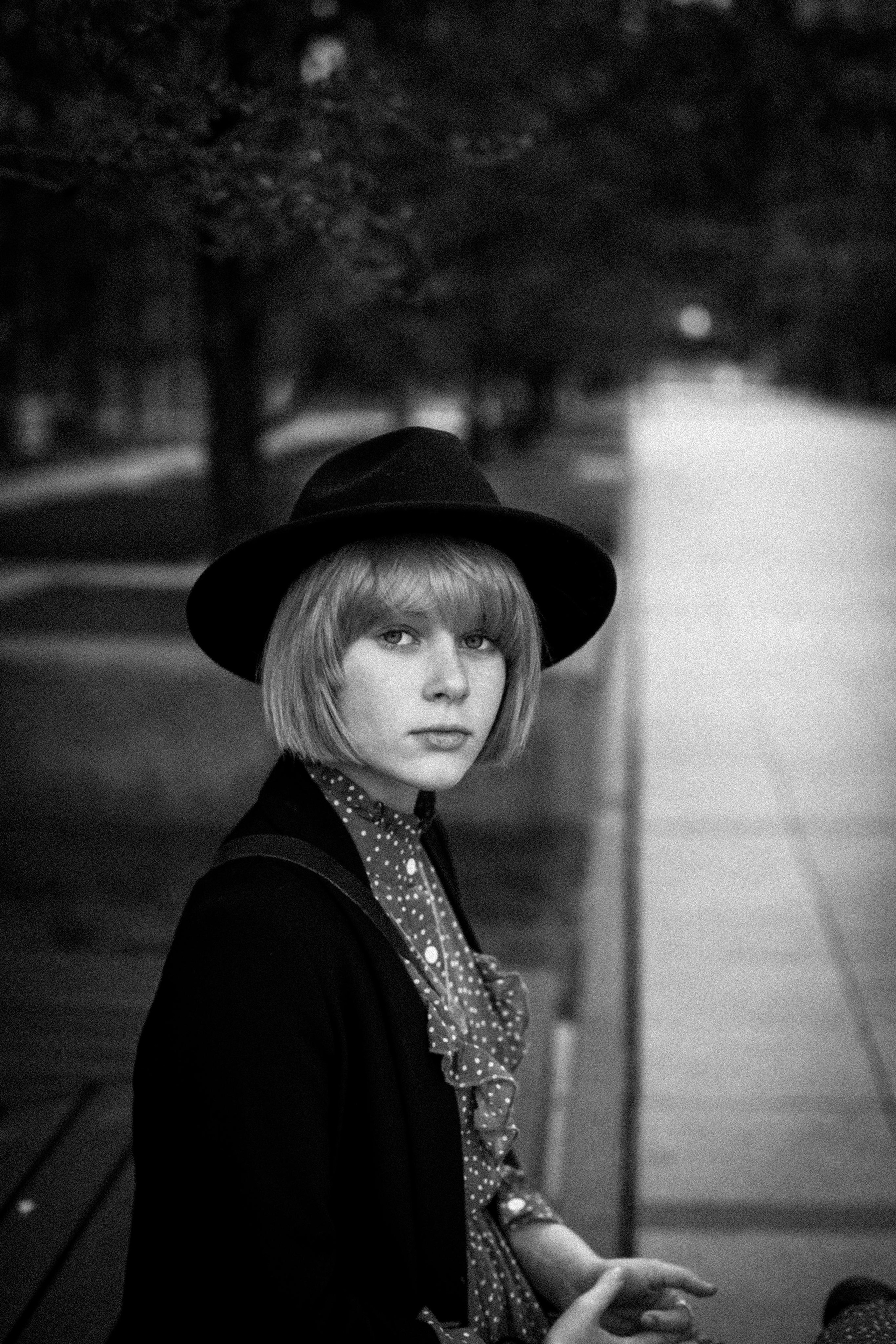 Весенняя уличная съемка. Портретный творческий фотограф в Москве Надя Дудник