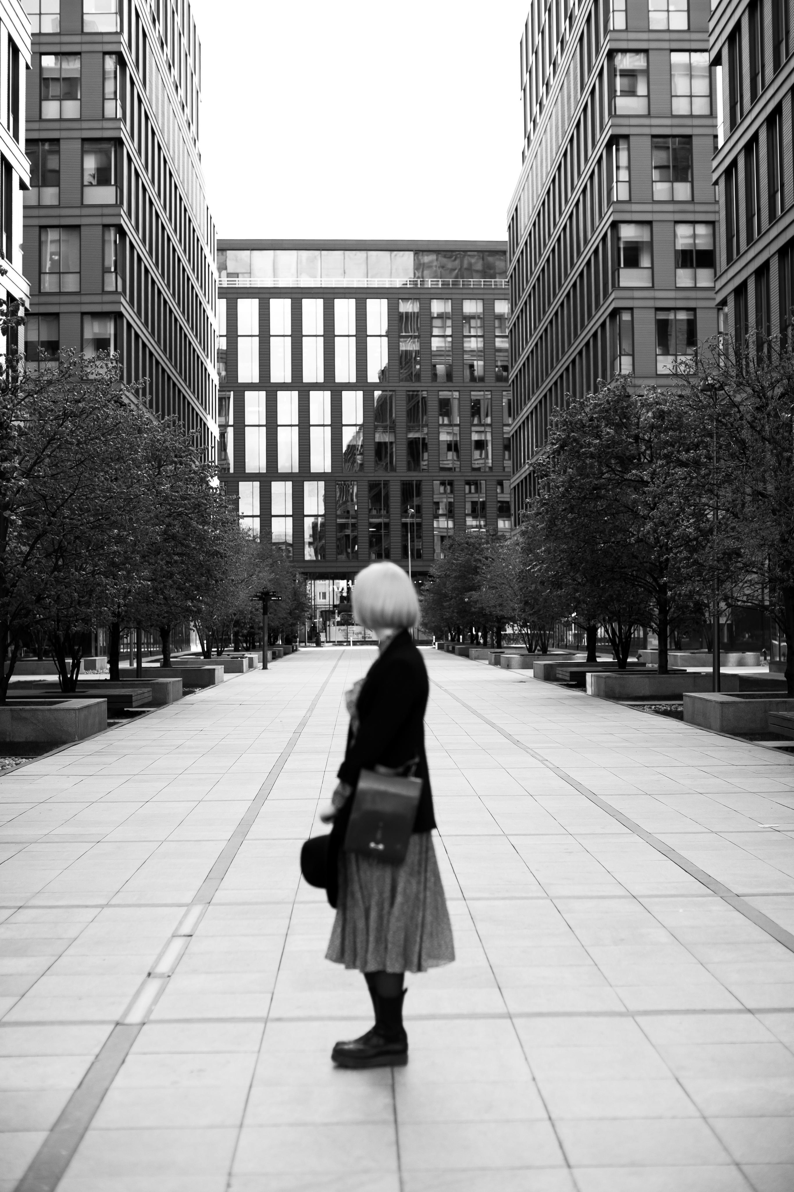 Весенняя уличная съемка. Портретный творческий фотограф в Москве Надя Дудник