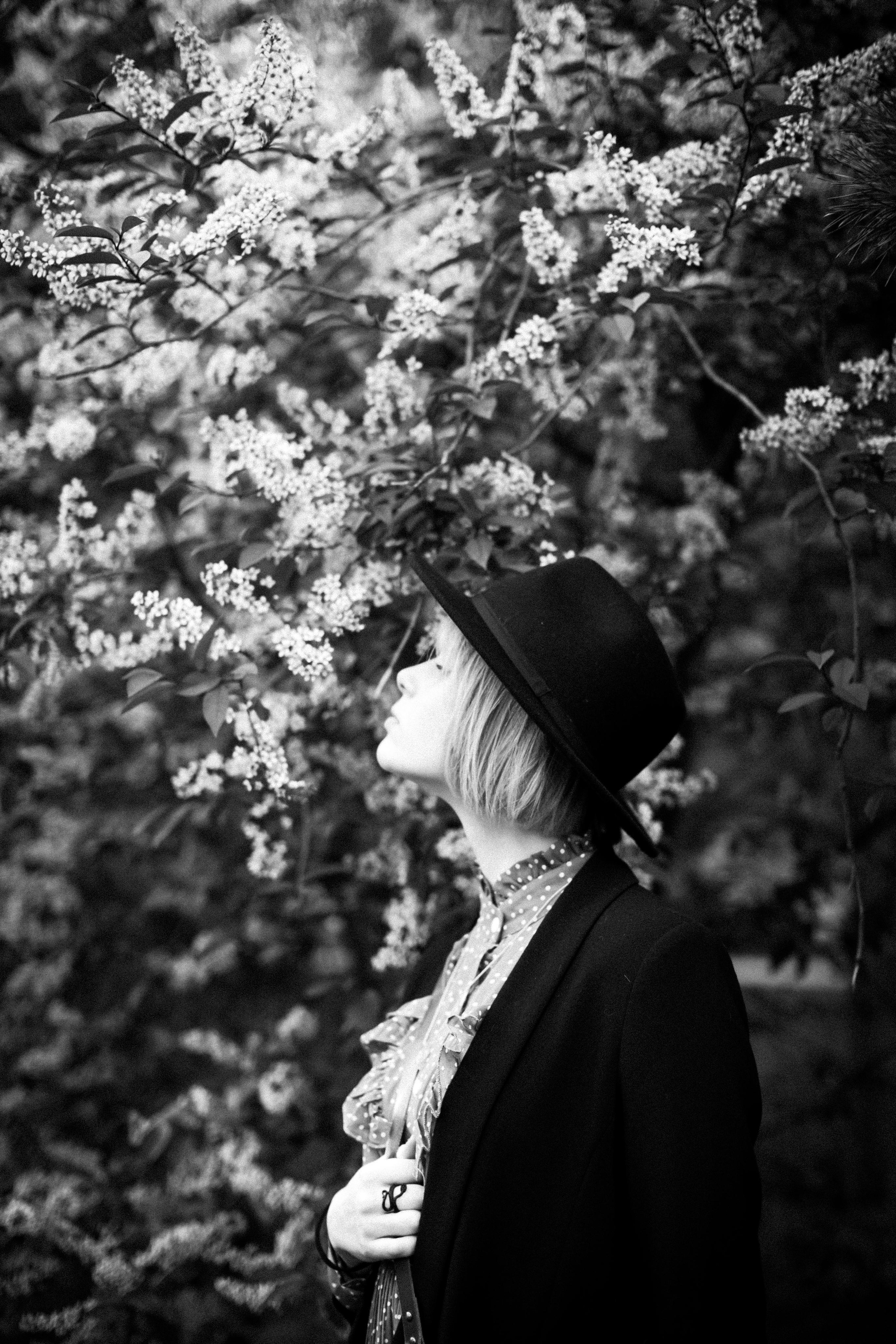 Весенняя уличная съемка. Портретный творческий фотограф в Москве Надя Дудник