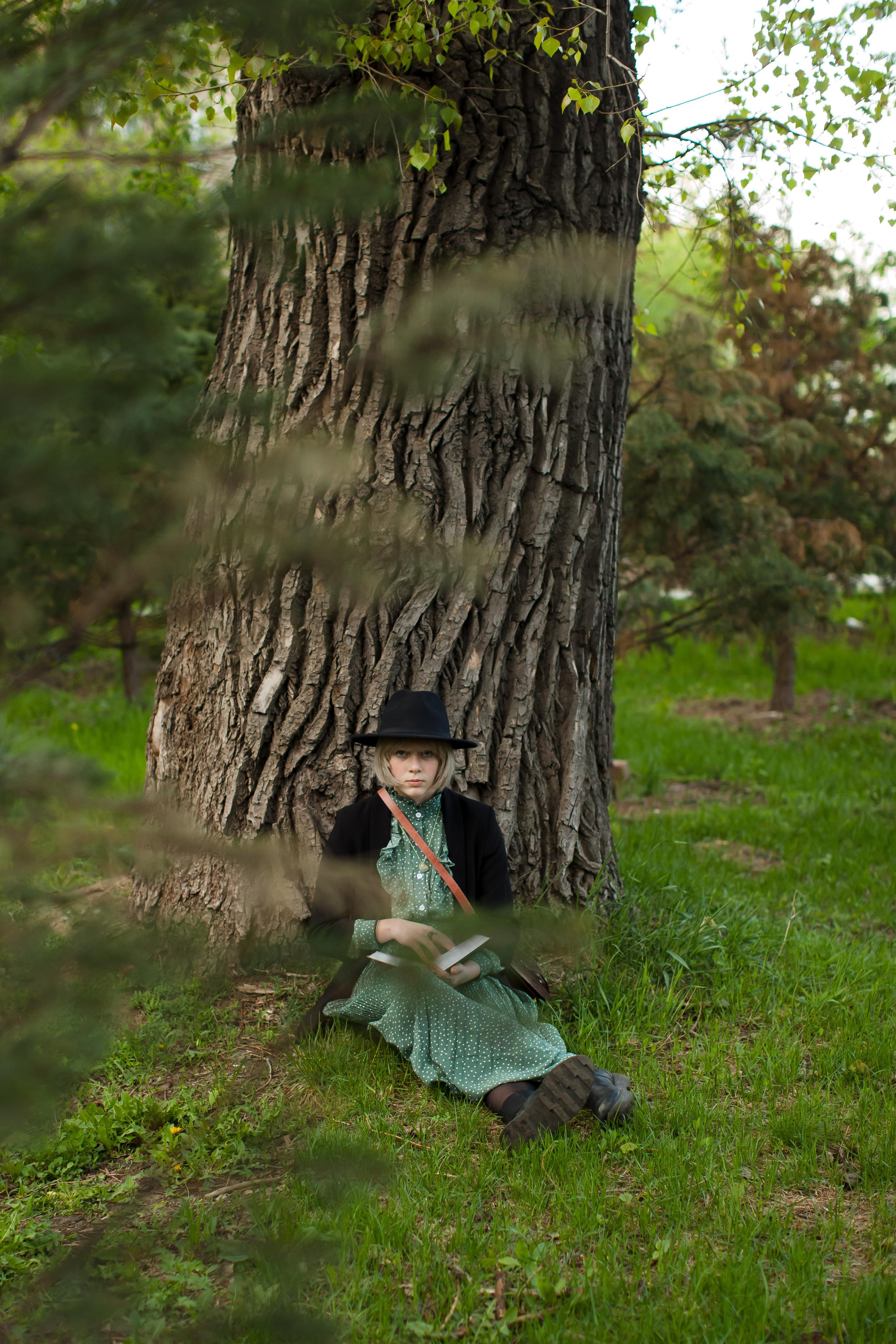 Весенняя уличная съемка. Портретный творческий фотограф в Москве Надя Дудник
