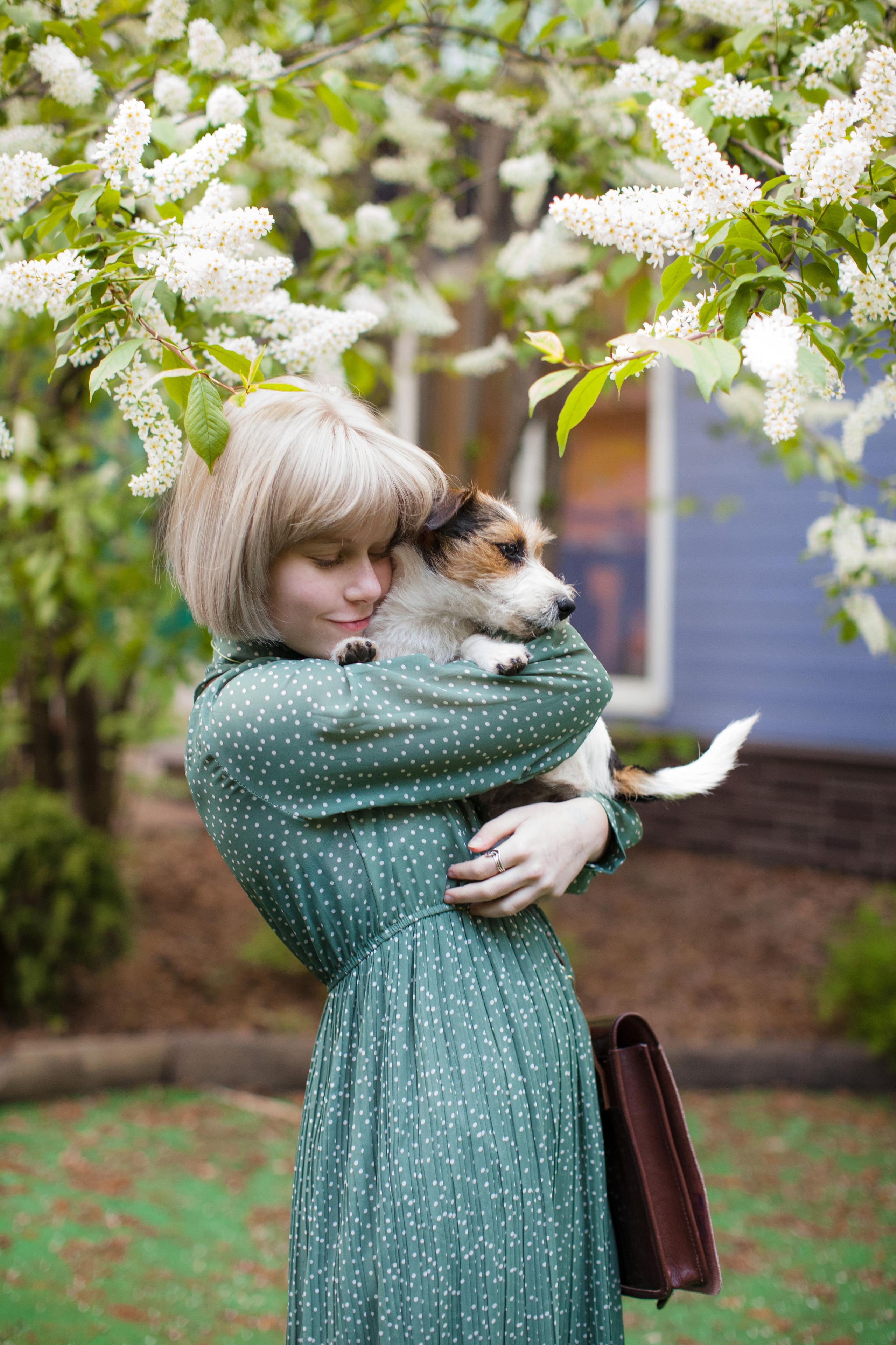 Весенняя уличная съемка. Портретный творческий фотограф в Москве Надя Дудник