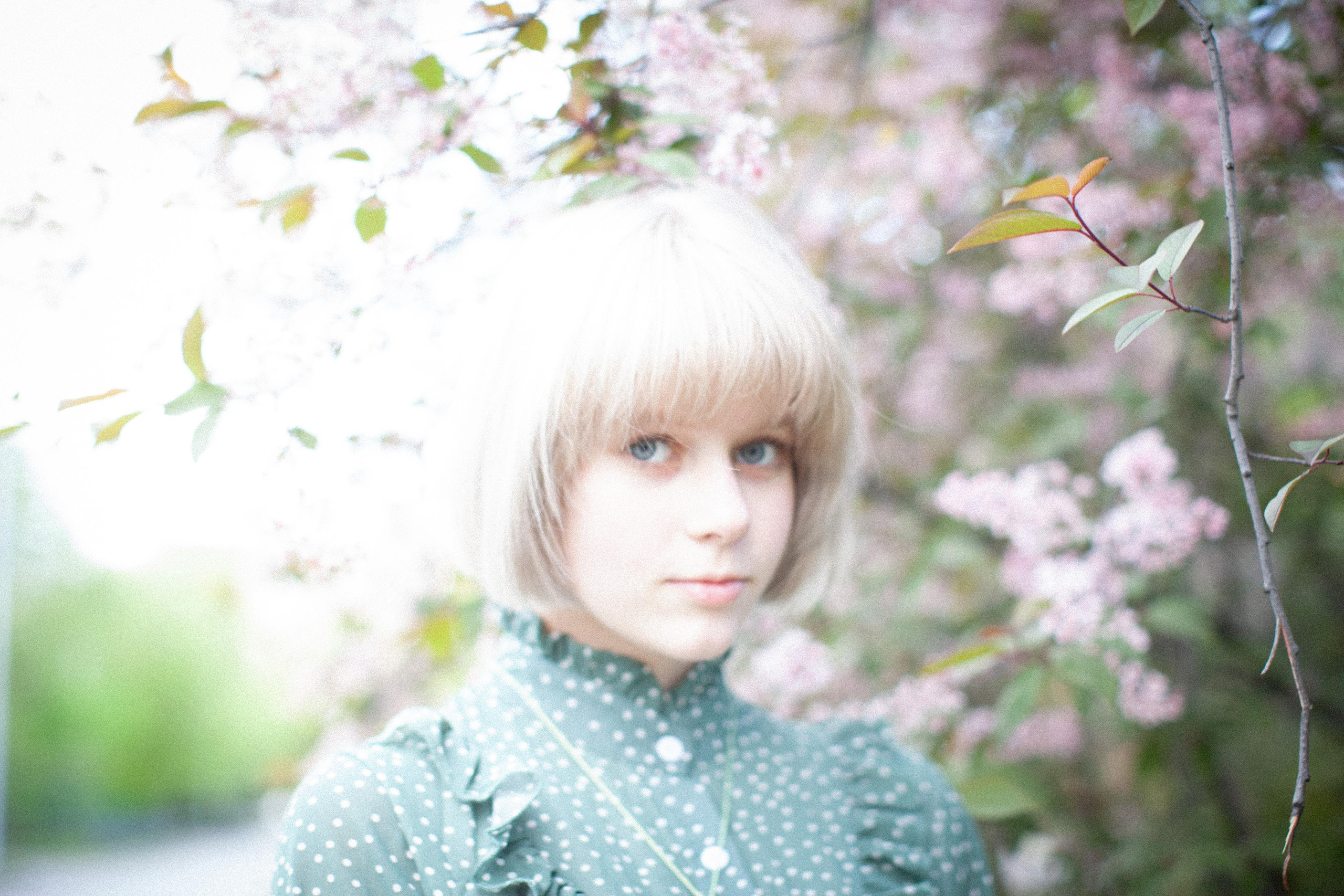 Весенняя уличная съемка. Портретный творческий фотограф в Москве Надя Дудник